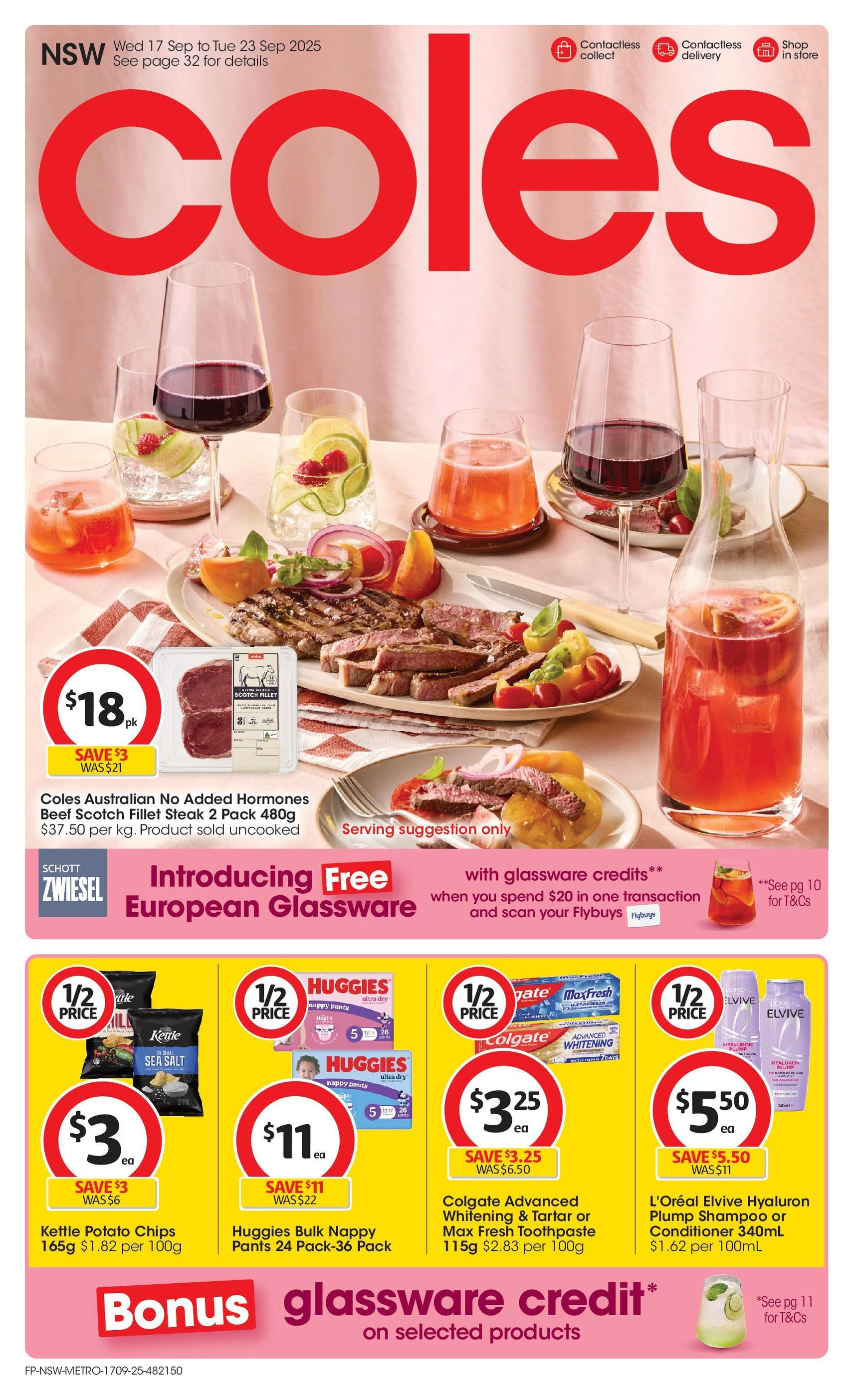 Coles Catalogue NSW - valid flyer from 17/09/2025, page 1 of 47