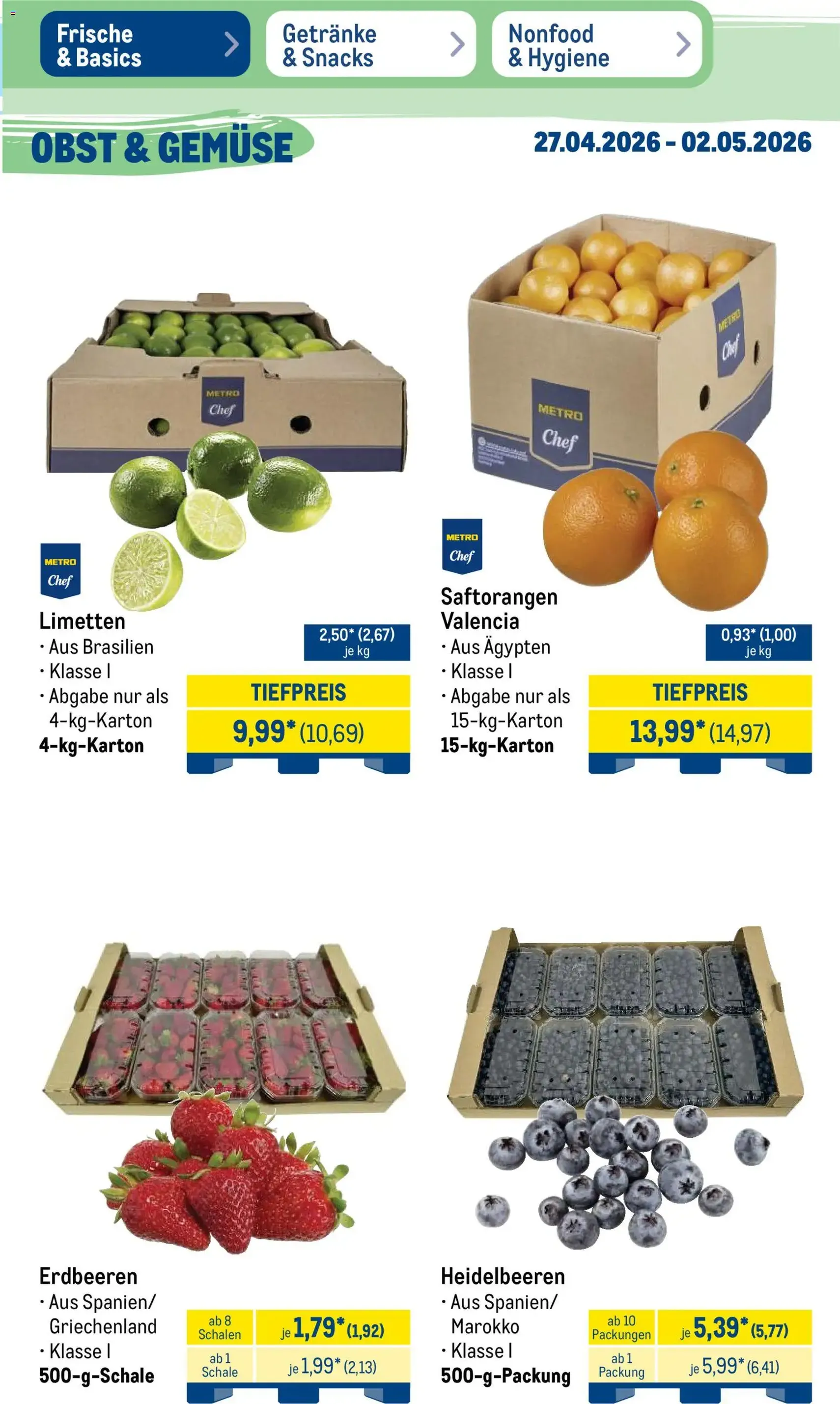 Metro Prospekt - Gültiger Prospekt ab 27.04.2026, Seite 9 von insgesamt 52