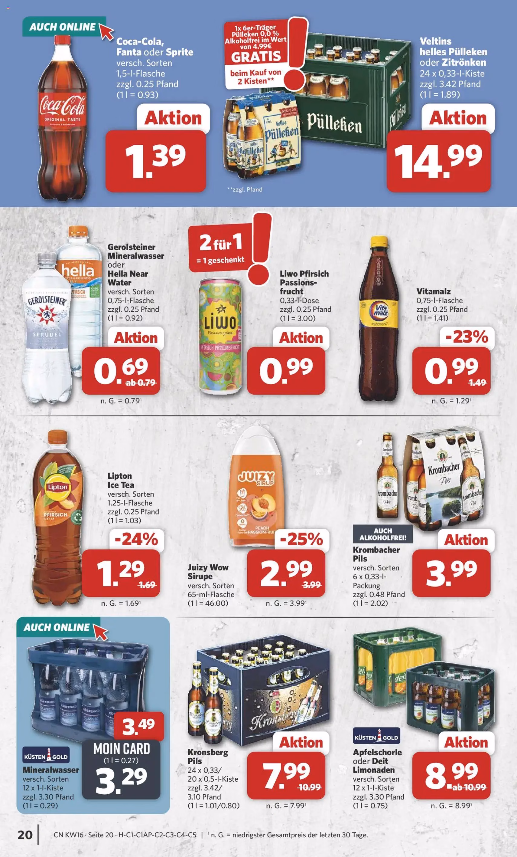 Combi Prospekt - Gültiger Prospekt ab 13.04.2026, Seite 22 von insgesamt 38