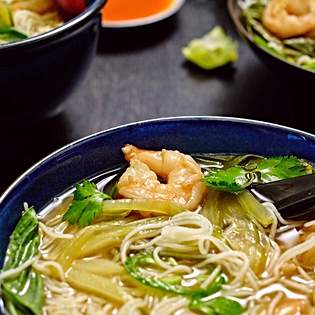 Recipe preview Easy Shrimp Pho
