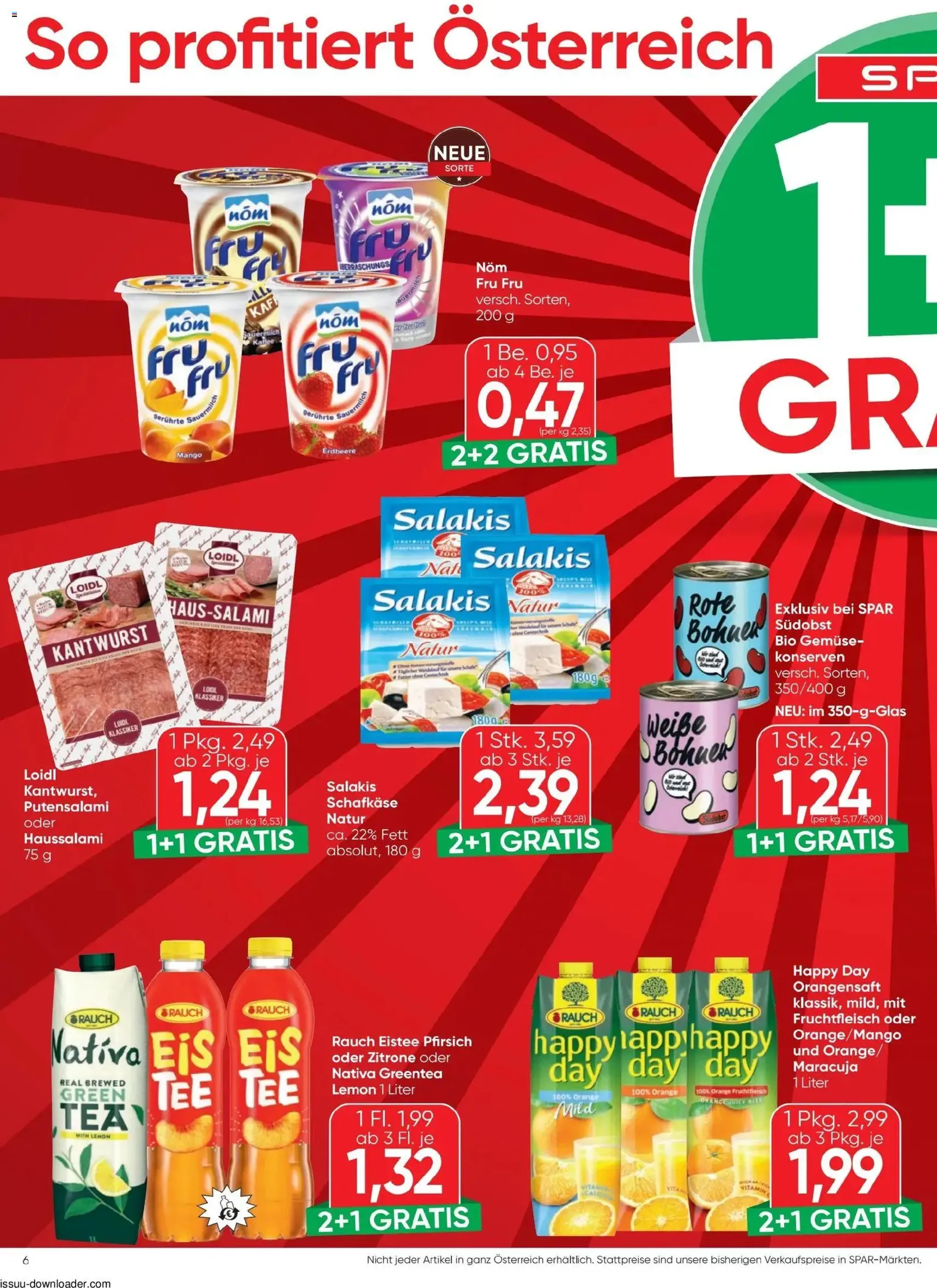 Spar - Flugblatt - Gültiger Prospekt ab 07.05.2026, Seite 6 von insgesamt 20
