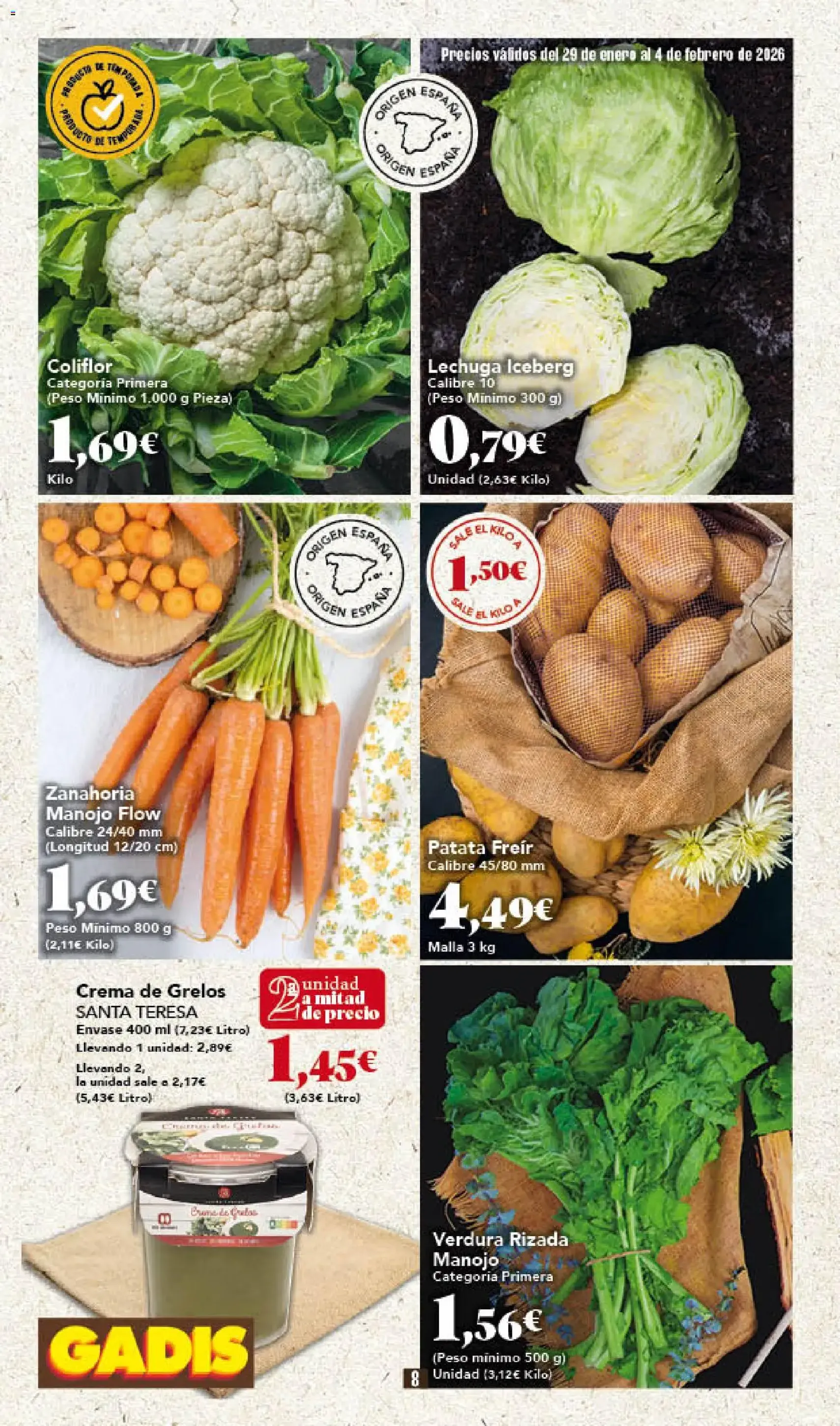 Gadis - folleto - folleto válido desde 29/01/2026 página 8 de 40