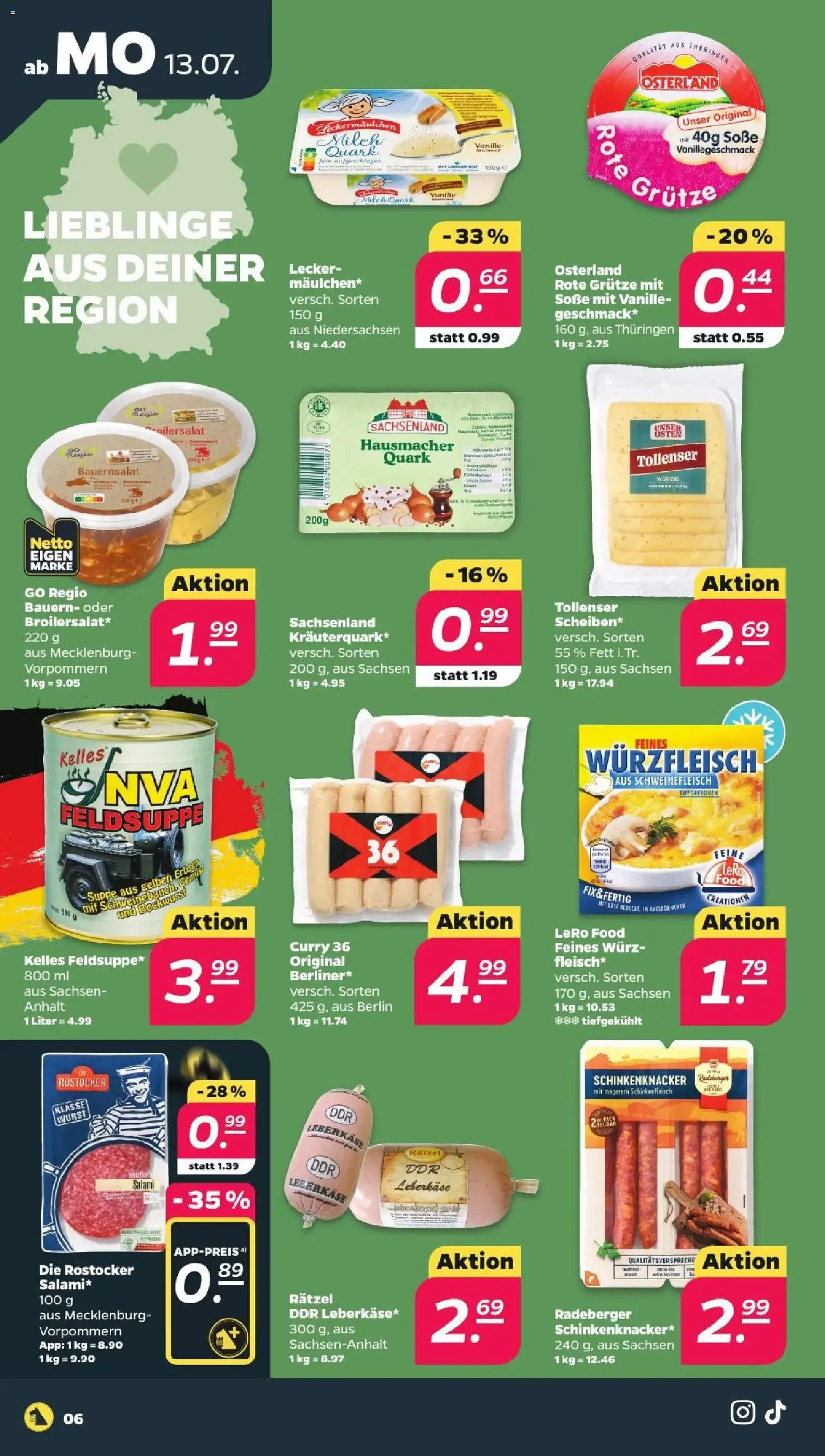 Netto Prospekt - Gültiger Prospekt ab 13.07.2026, Seite 6 von insgesamt 36
