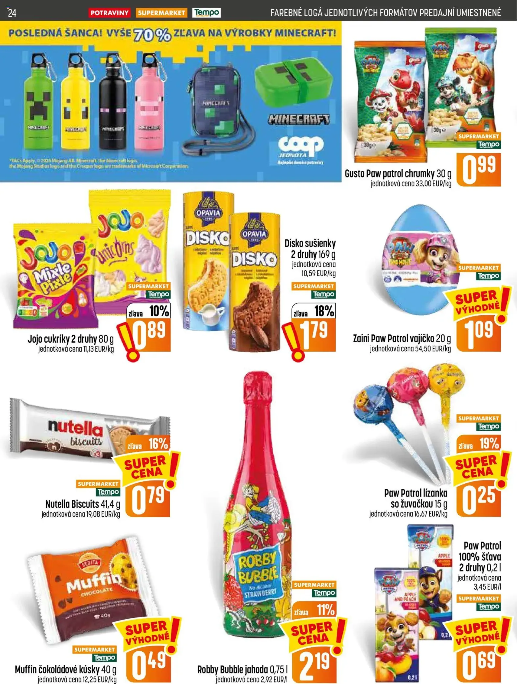 COOP Jednota leták - platný leták od 03.09.2026 strana 24 z 32