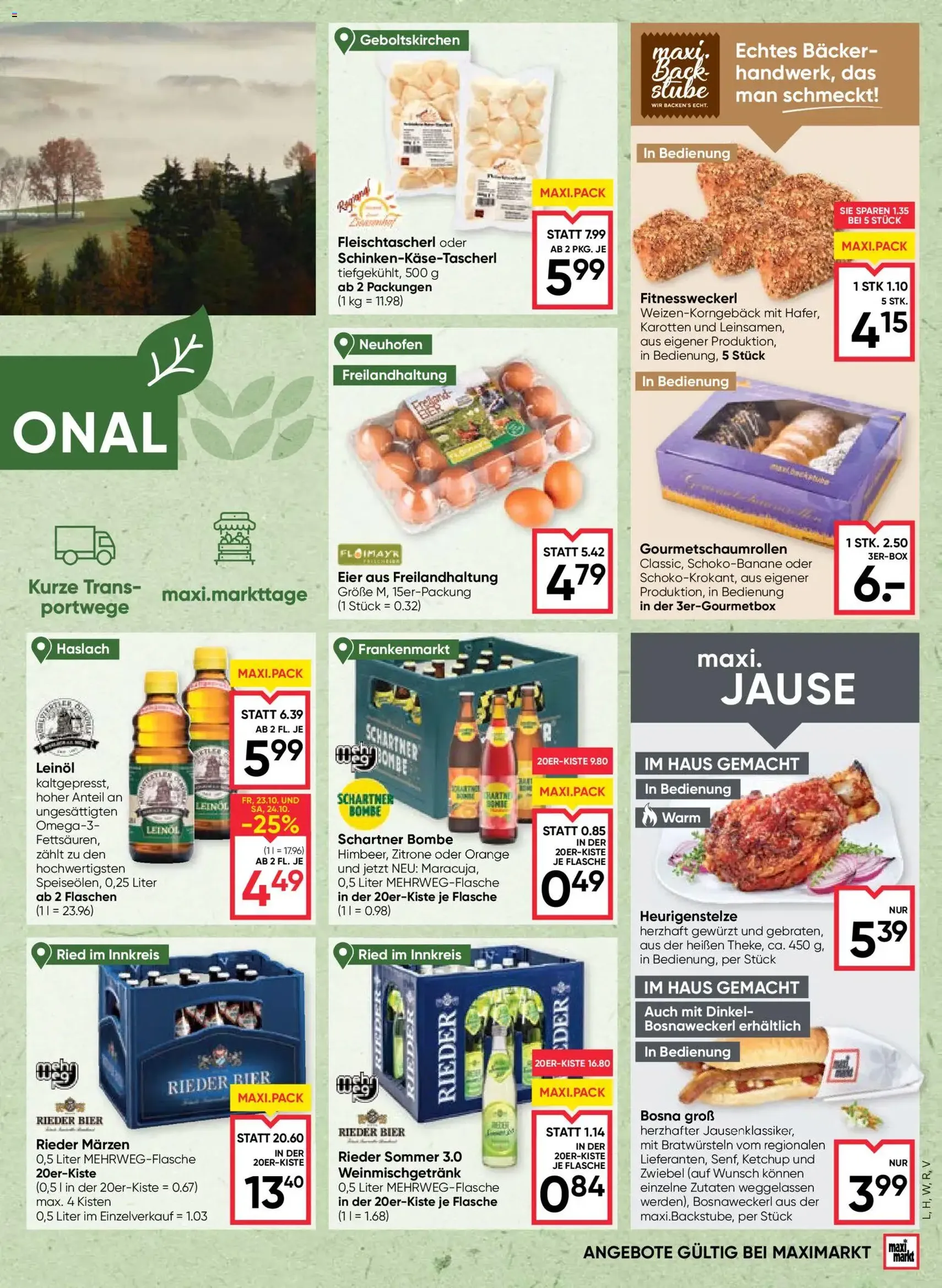 Maximarkt Flugblatt - Gültiger Prospekt ab 22.10.2026, Seite 5 von insgesamt 24