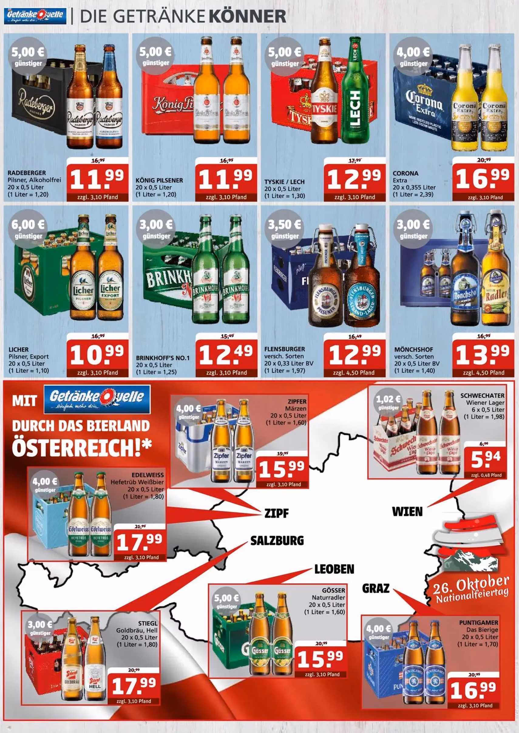 Getränke Quelle Prospekt - Gültiger Prospekt ab 29.09.2025, Seite 2 von insgesamt 6