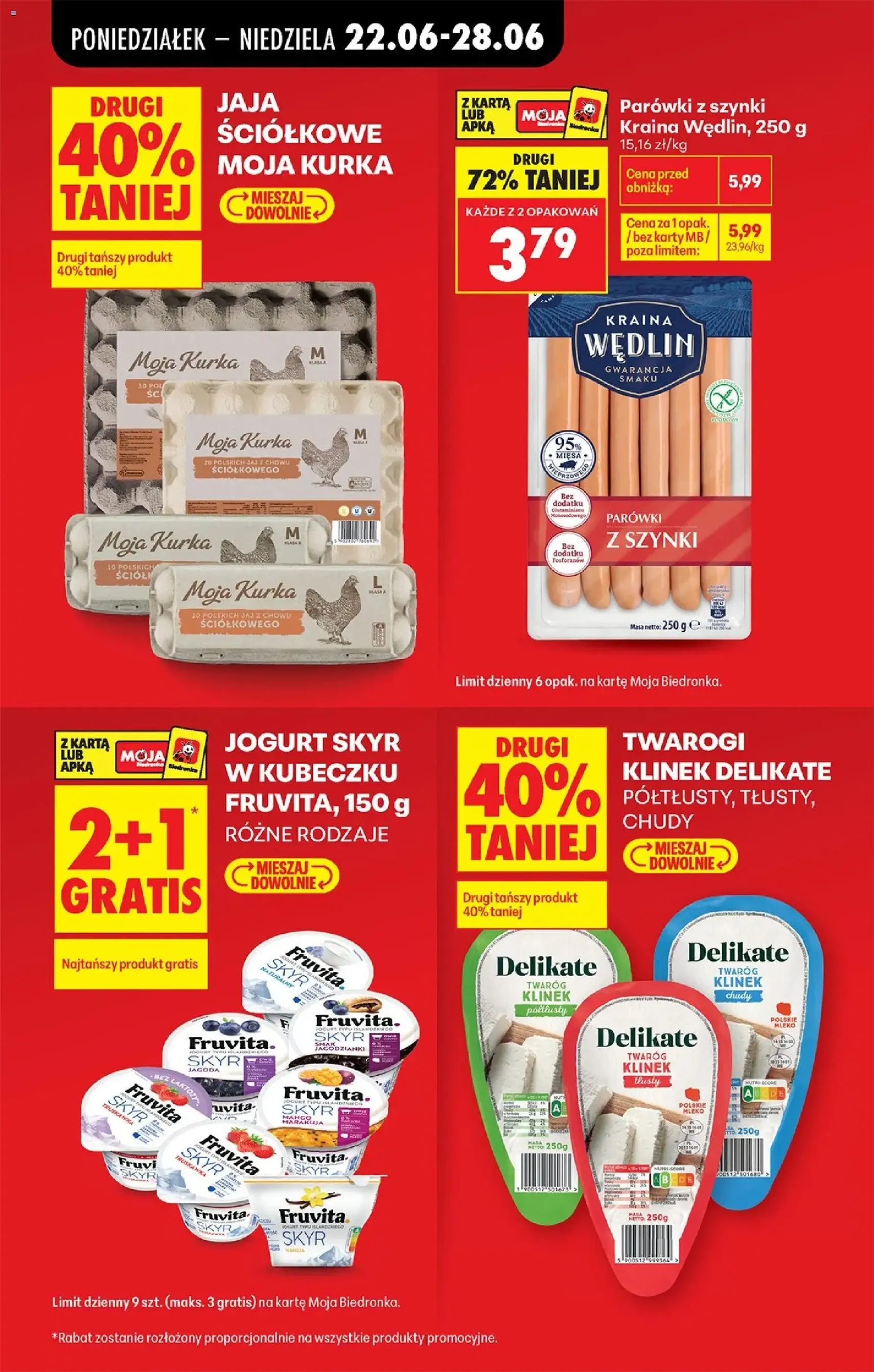 Biedronka gazetka od poniedziałku - ważny gazetka od 22.06.2026 strona 11 z 96