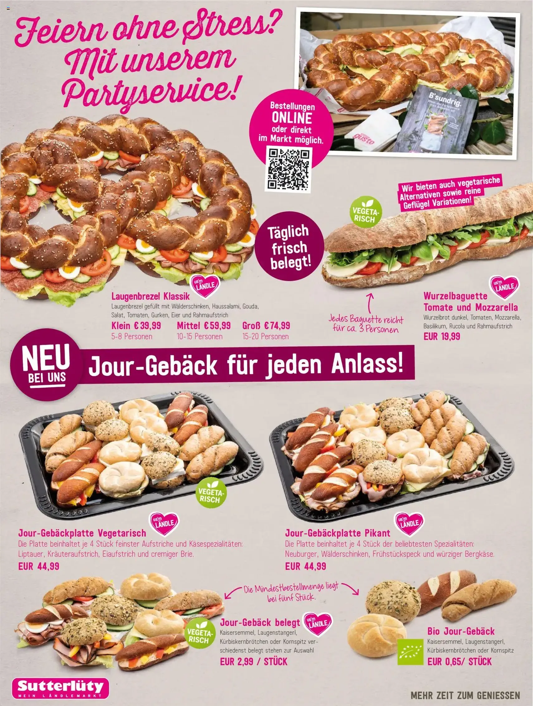 Sutterlüty Flugblatt - Gültiger Prospekt ab 22.10.2025, Seite 2 von insgesamt 24 Sutterlüty Flugblatt - Gültiger Prospekt ab 22.10.2025, Seite 2 von insgesamt 24