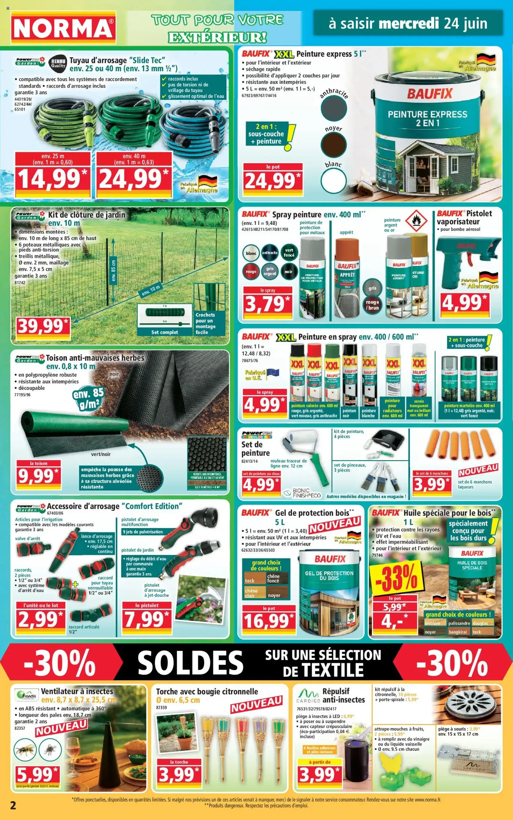 Norma catalogue - brochure valable à partir du 24/06/2026, page 2 sur 12