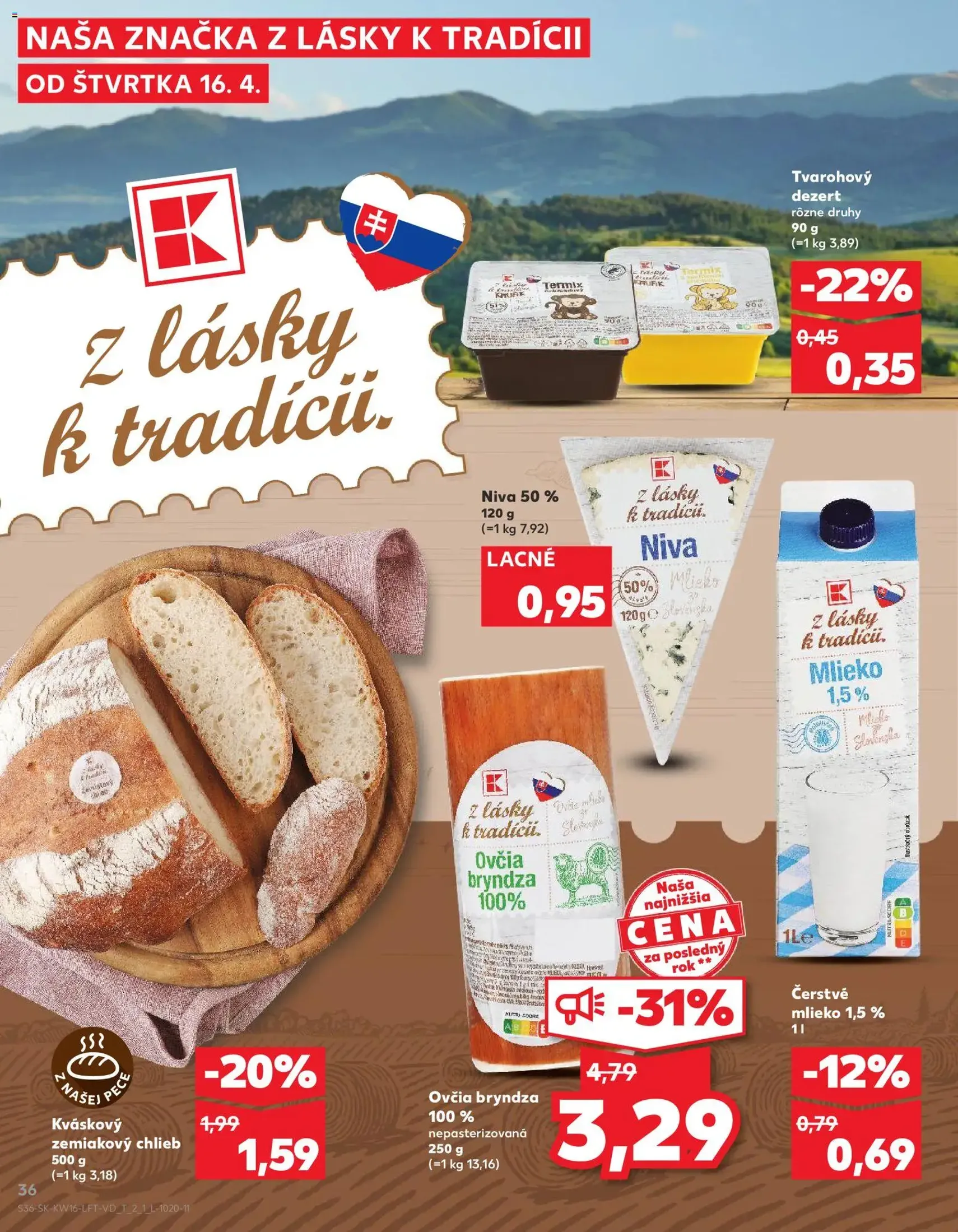Kaufland leták - platný leták od 16.04.2026 strana 36 z 76