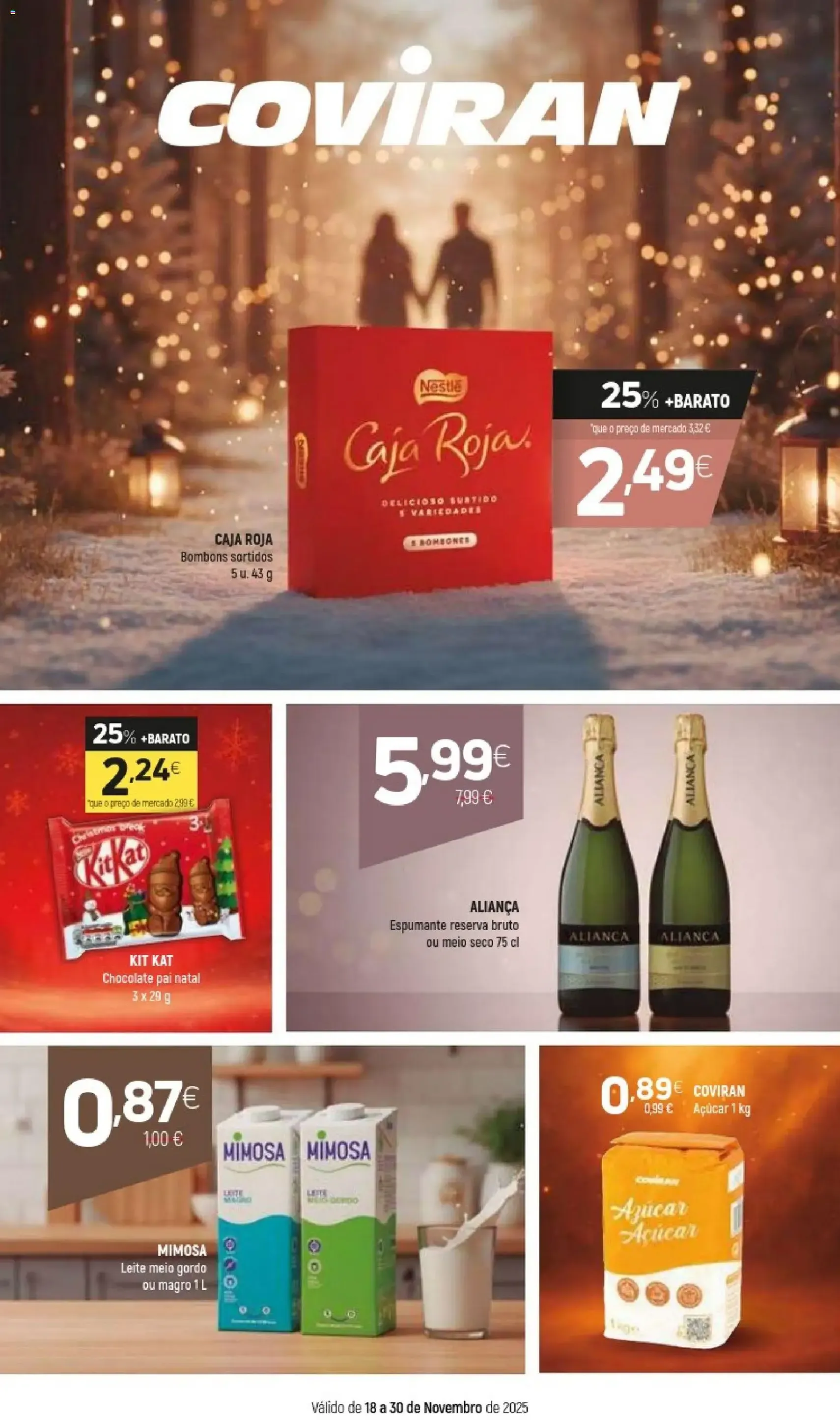 Coviran - folheto - folheto válido a partir de 18/11/2025 página 1 de 24