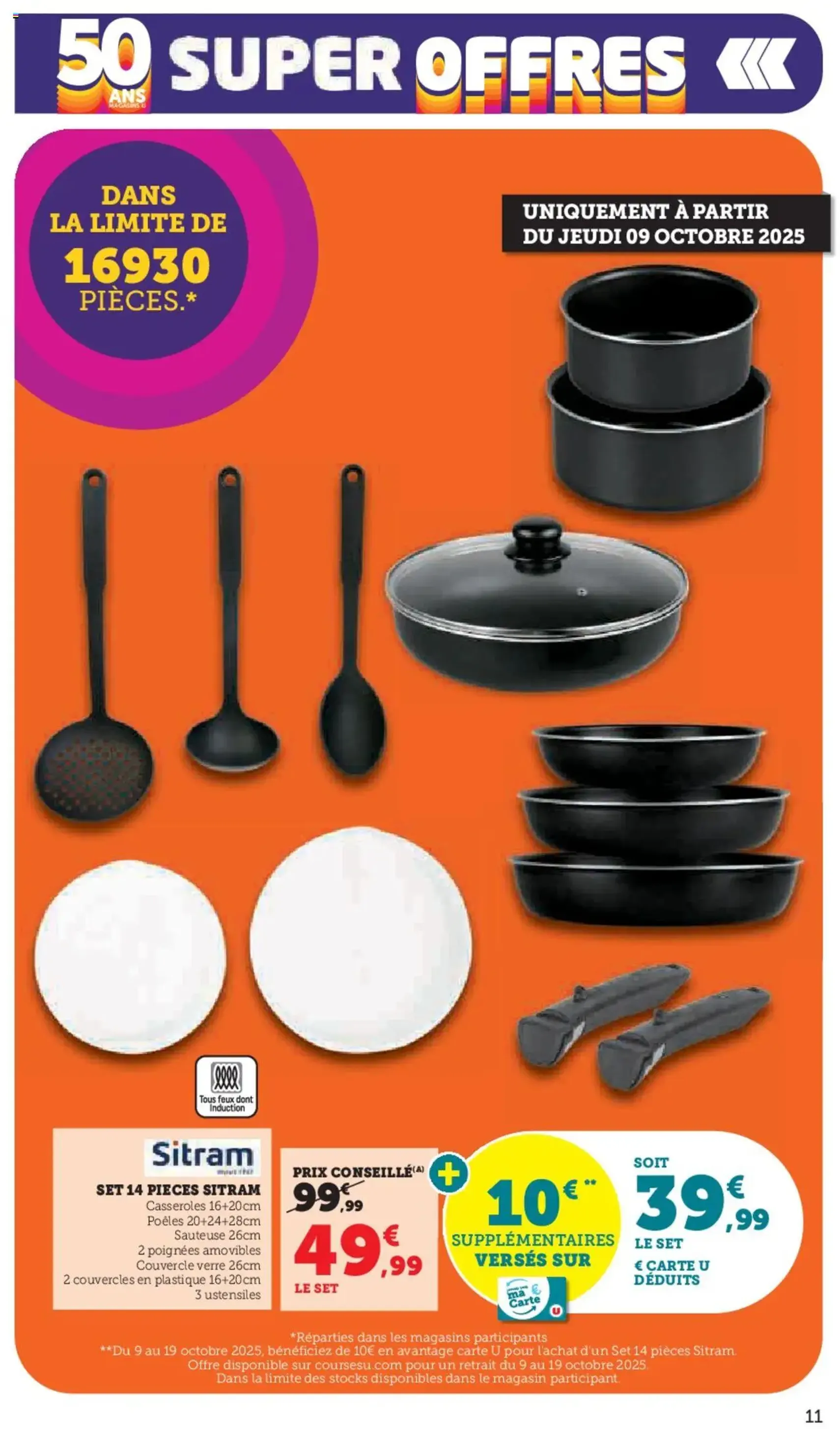Super U catalogue - brochure valable à partir du 07/10/2025, page 11 sur 40
