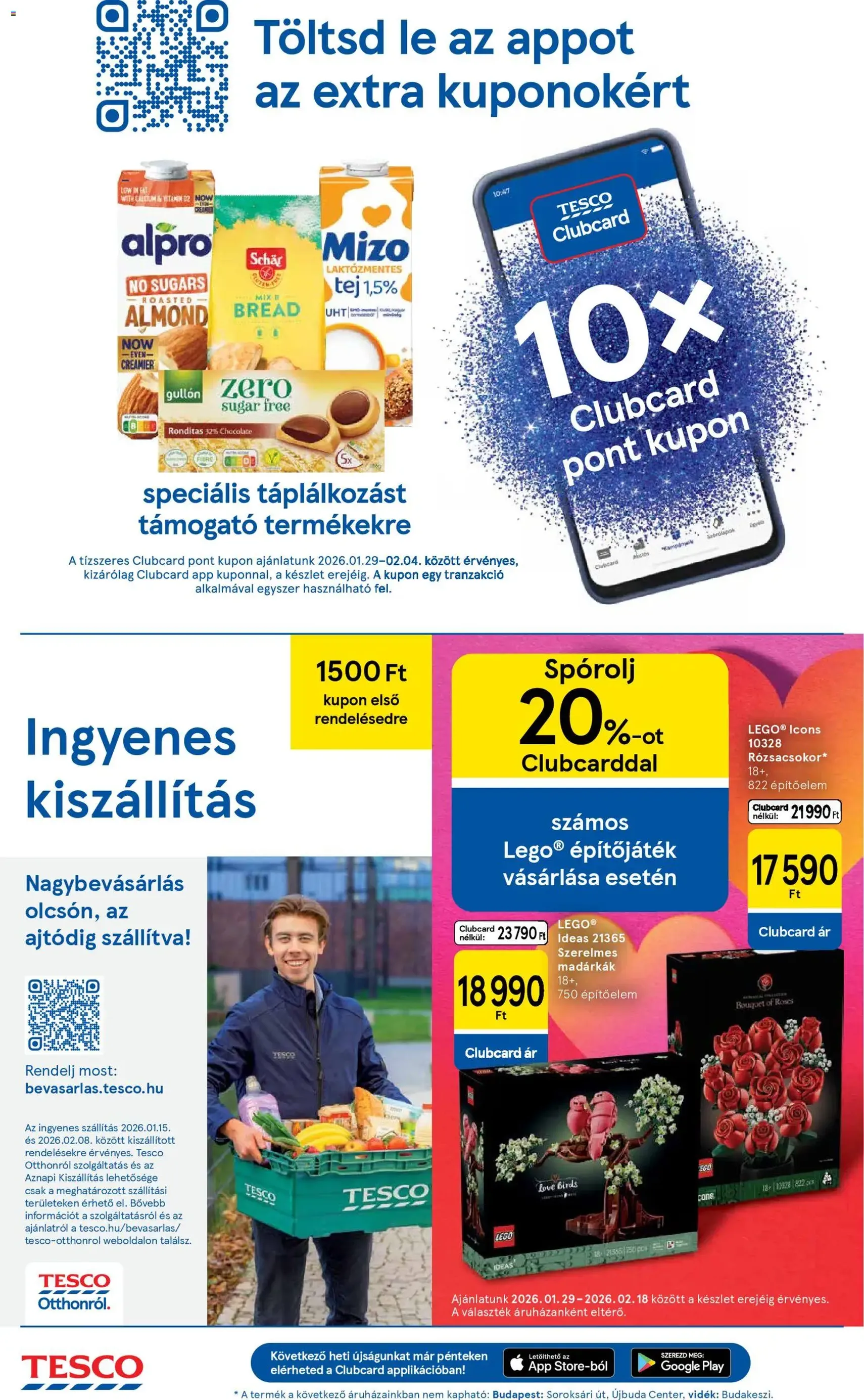 Tesco Hipermarket - Akciós újság - 2026.01.29. érvényes szórólap 16 oldal 30 oldalból