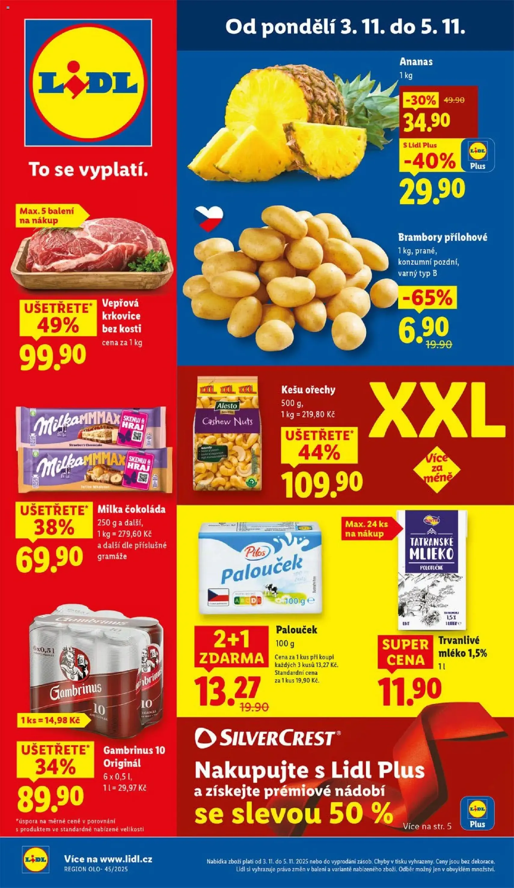 Lidl leták - platný leták od 03.11.2025 strana 1 z 27