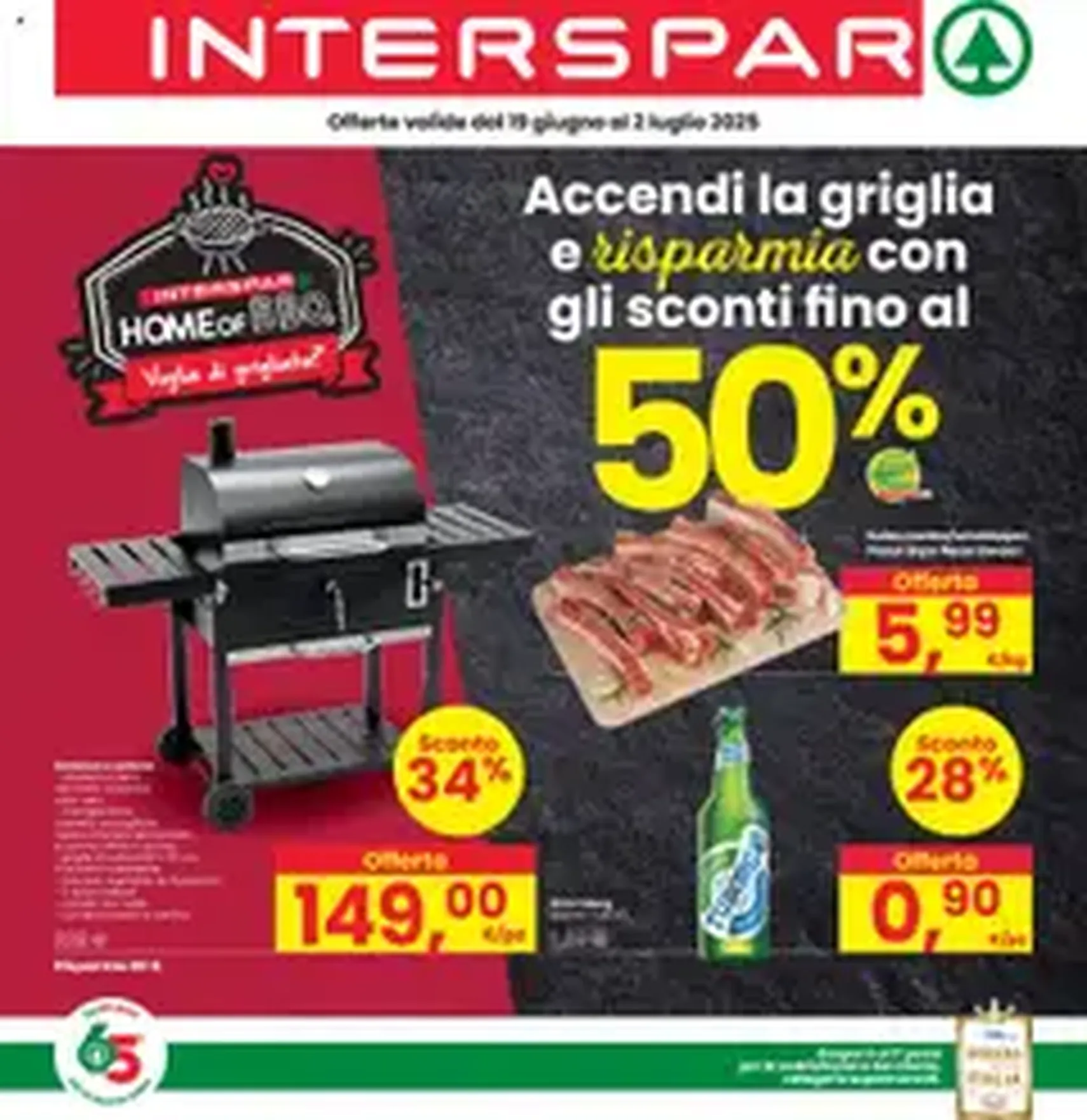 Volantino Interspar - volantino valido dal 19/06/2025 pagina 1 di 1