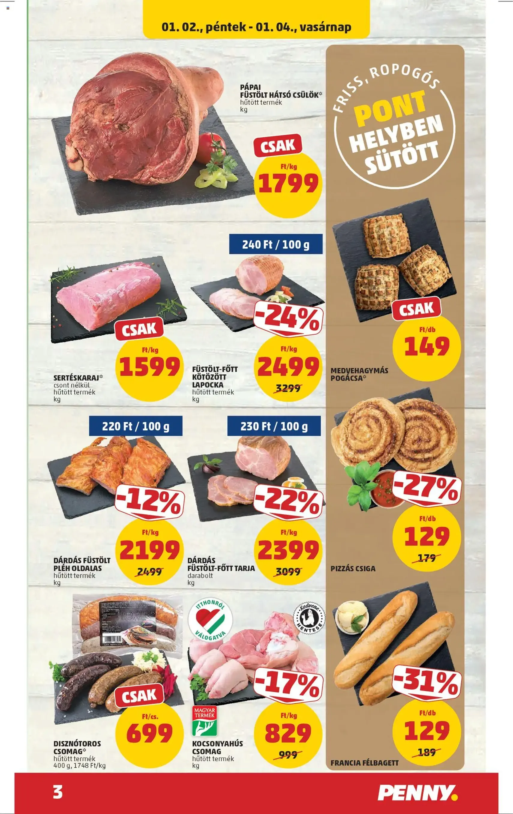 PENNY Akciós újság - 2026.01.02. érvényes szórólap 3 oldal 36 oldalból