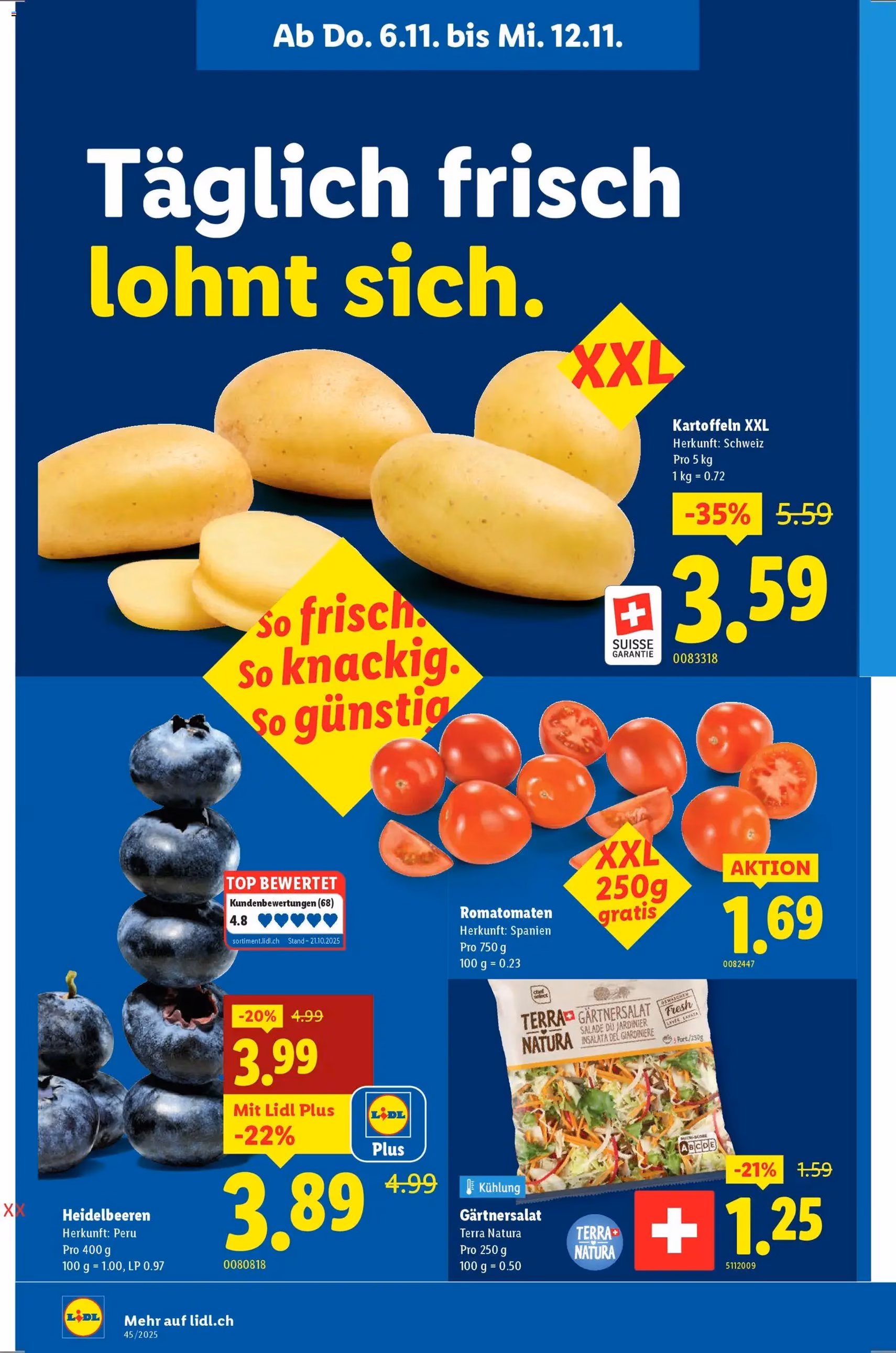 Lidl Aktionen - Gültiger Prospekt ab 06.11.2025, Seite 4 von insgesamt 32