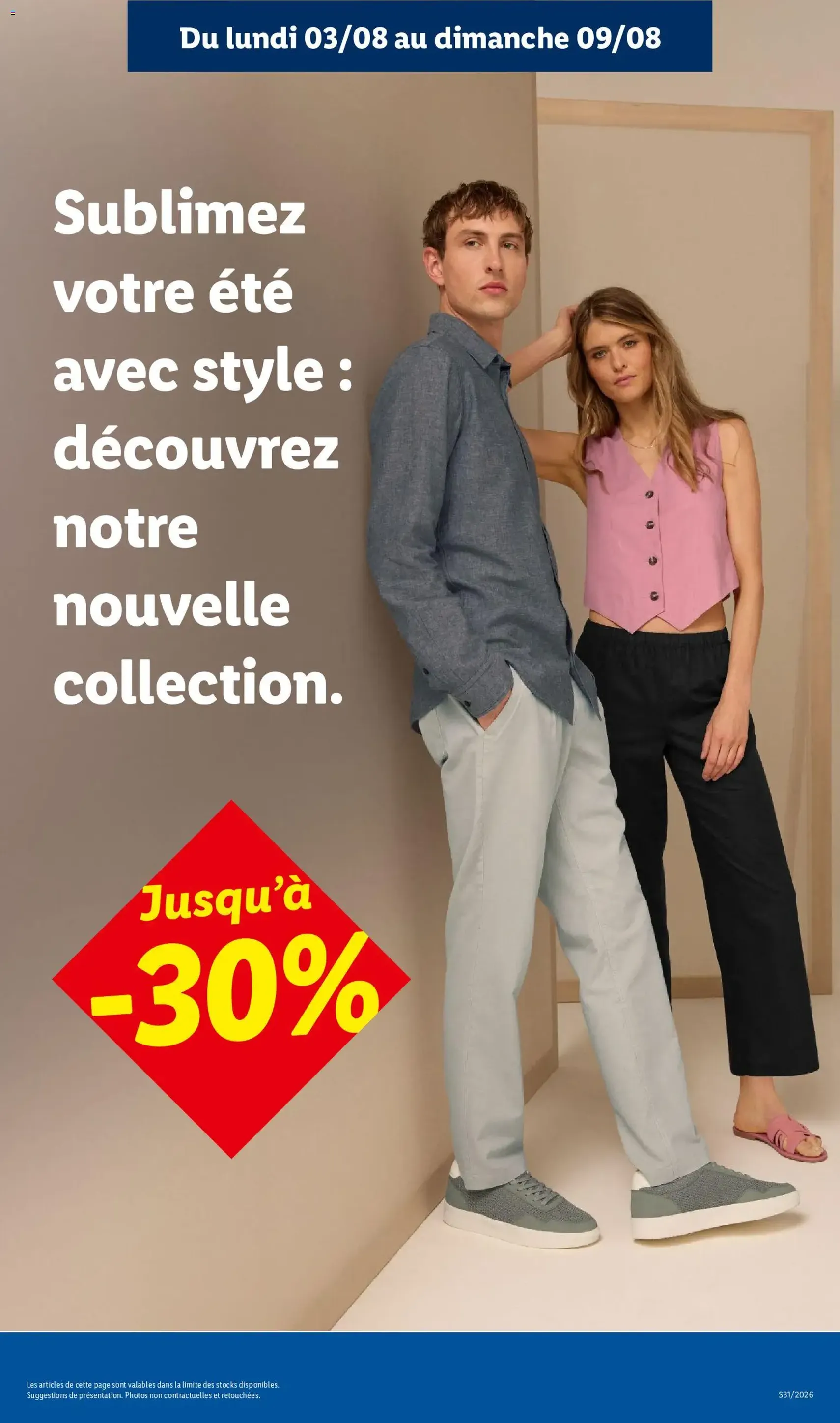 LIDL catalogue - brochure valable à partir du 30/07/2026, page 55 sur 59