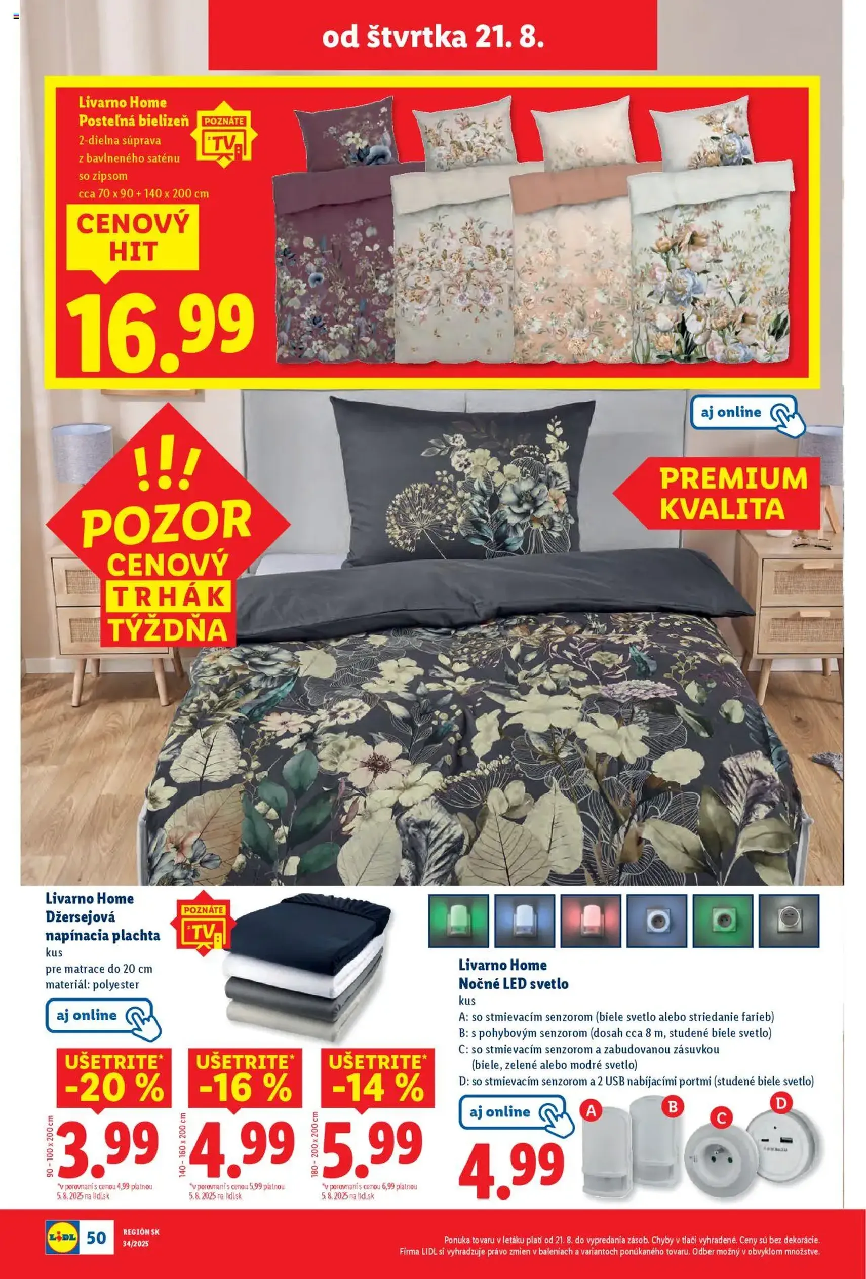 Lidl leták - platný leták od 18.08.2025 strana 82 z 97 Lidl leták - platný leták od 18.08.2025 strana 82 z 97