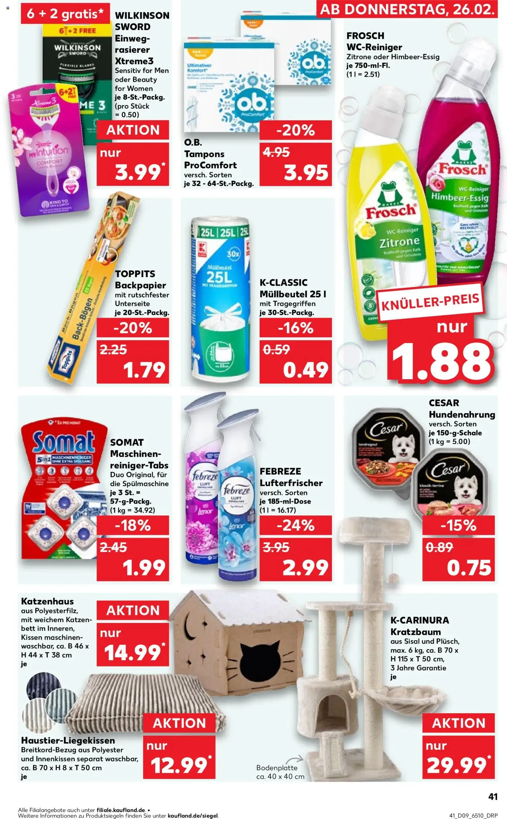 Kaufland DE - DE Folder - geldige folder vanaf 26-02-2026 pagina 41 van 70