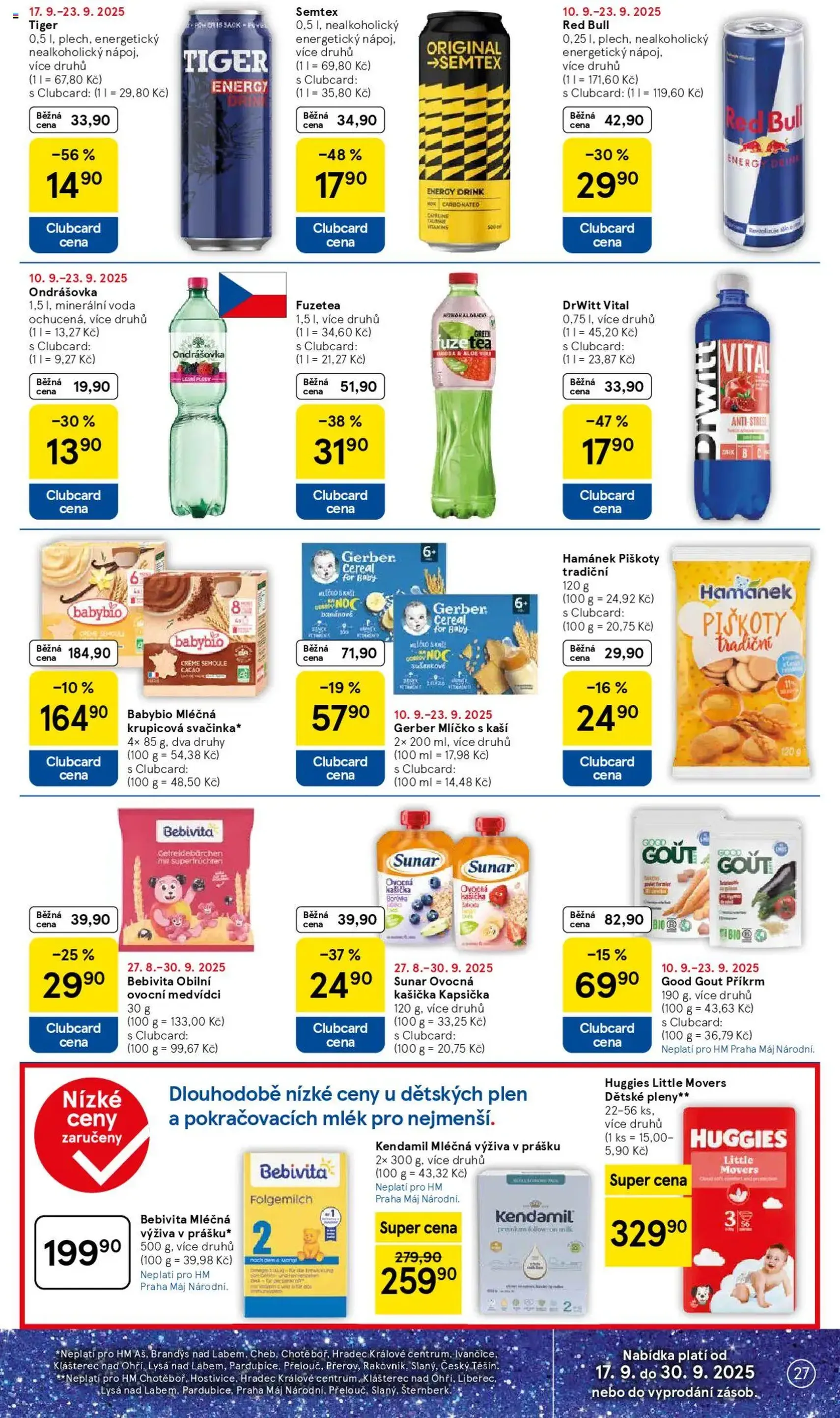 Tesco leták - Hypermarket - platný leták od 17.09.2025 strana 27 z 33