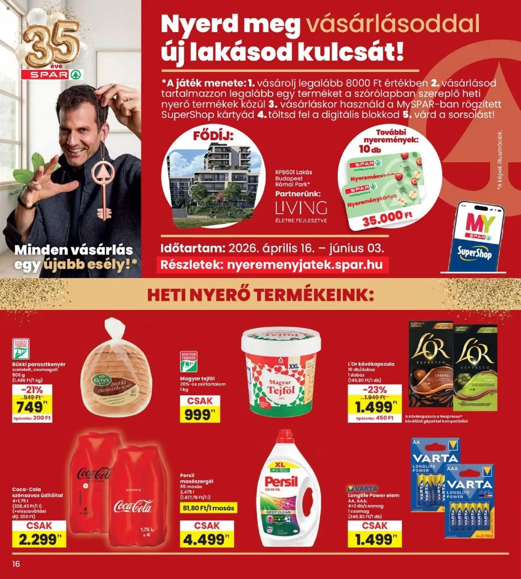 Interspar akciós újság - 2026.05.14. érvényes szórólap 16 oldal 19 oldalból