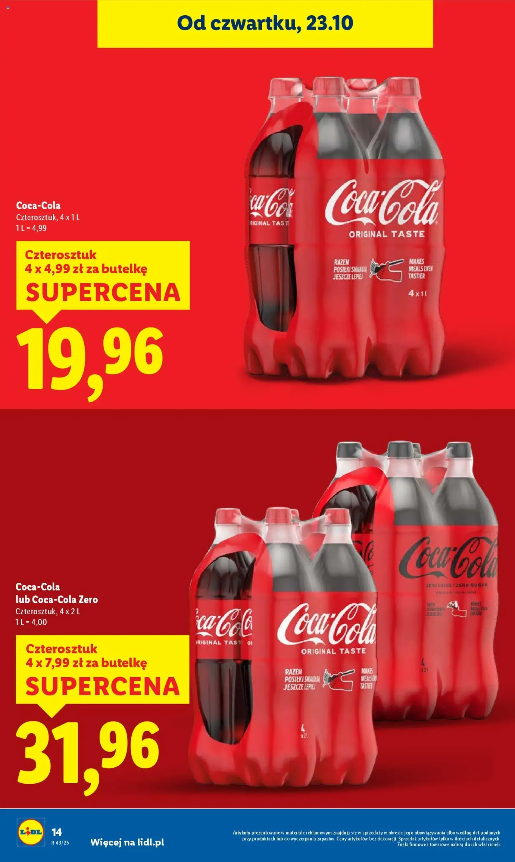 Lidl Gazetka - ważny gazetka od 23.10.2025 strona 14 z 68 Lidl Gazetka - ważny gazetka od 23.10.2025 strona 14 z 68