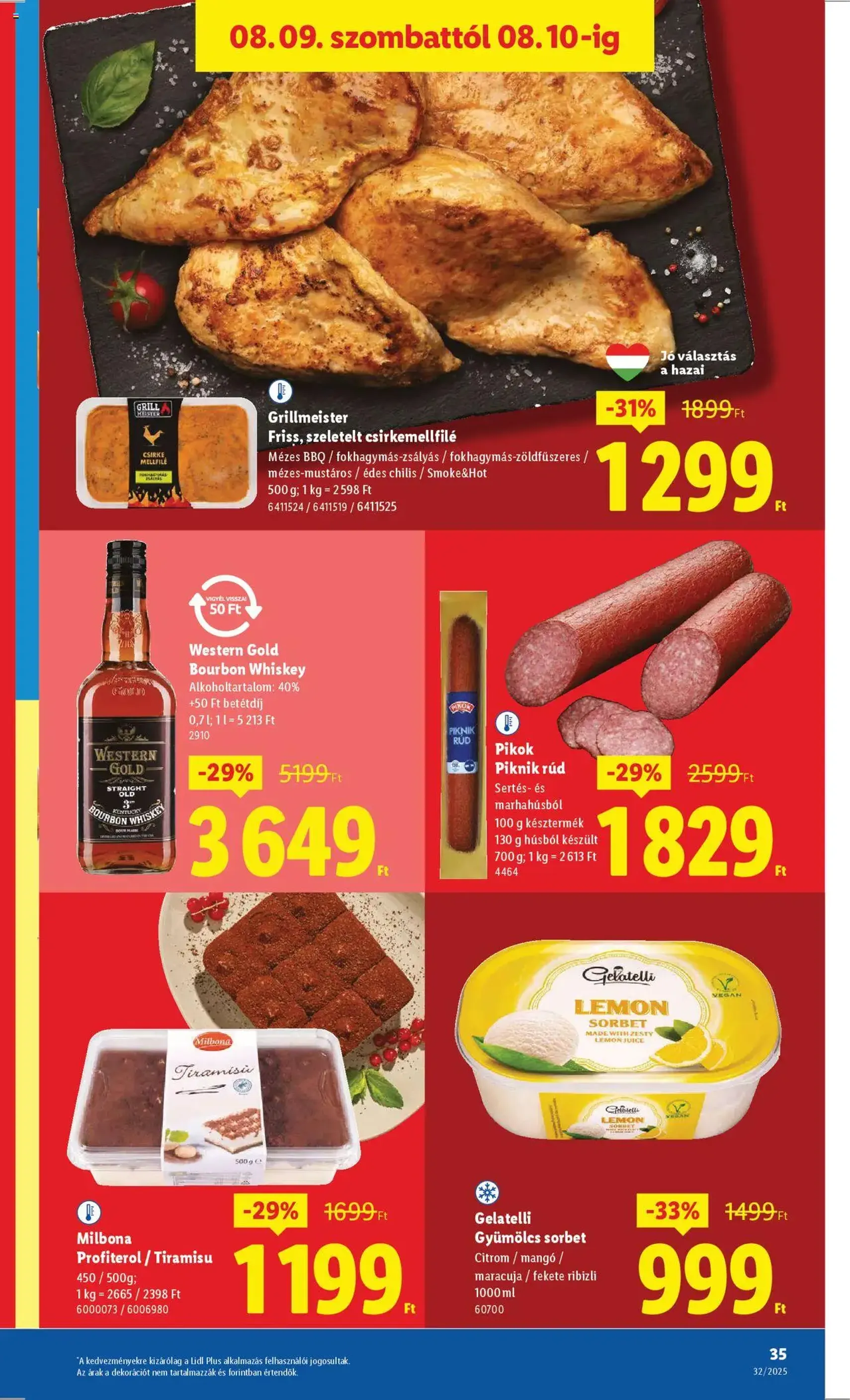 Lidl Akciós újság - 2025.08.07. érvényes szórólap 35 oldal 66 oldalból Lidl Akciós újság - 2025.08.07. érvényes szórólap 35 oldal 66 oldalból