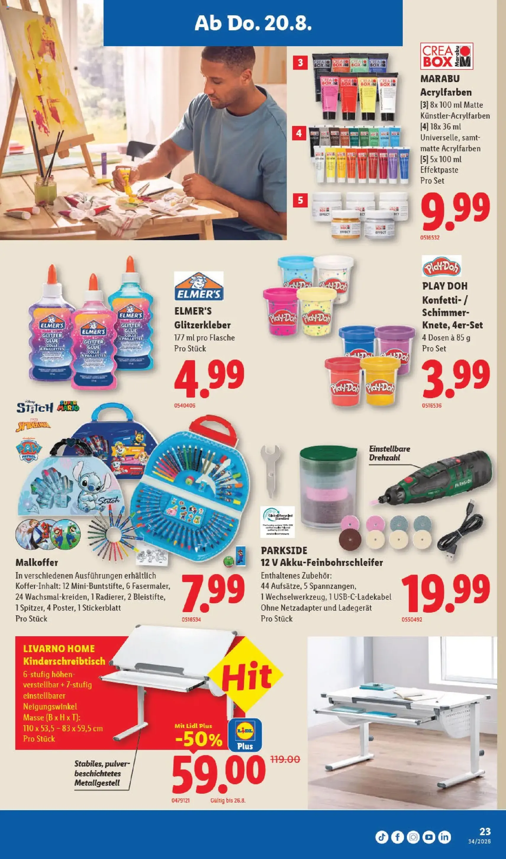 Lidl aktionen - Gültiger Prospekt ab 20.08.2026, Seite 29 von insgesamt 38