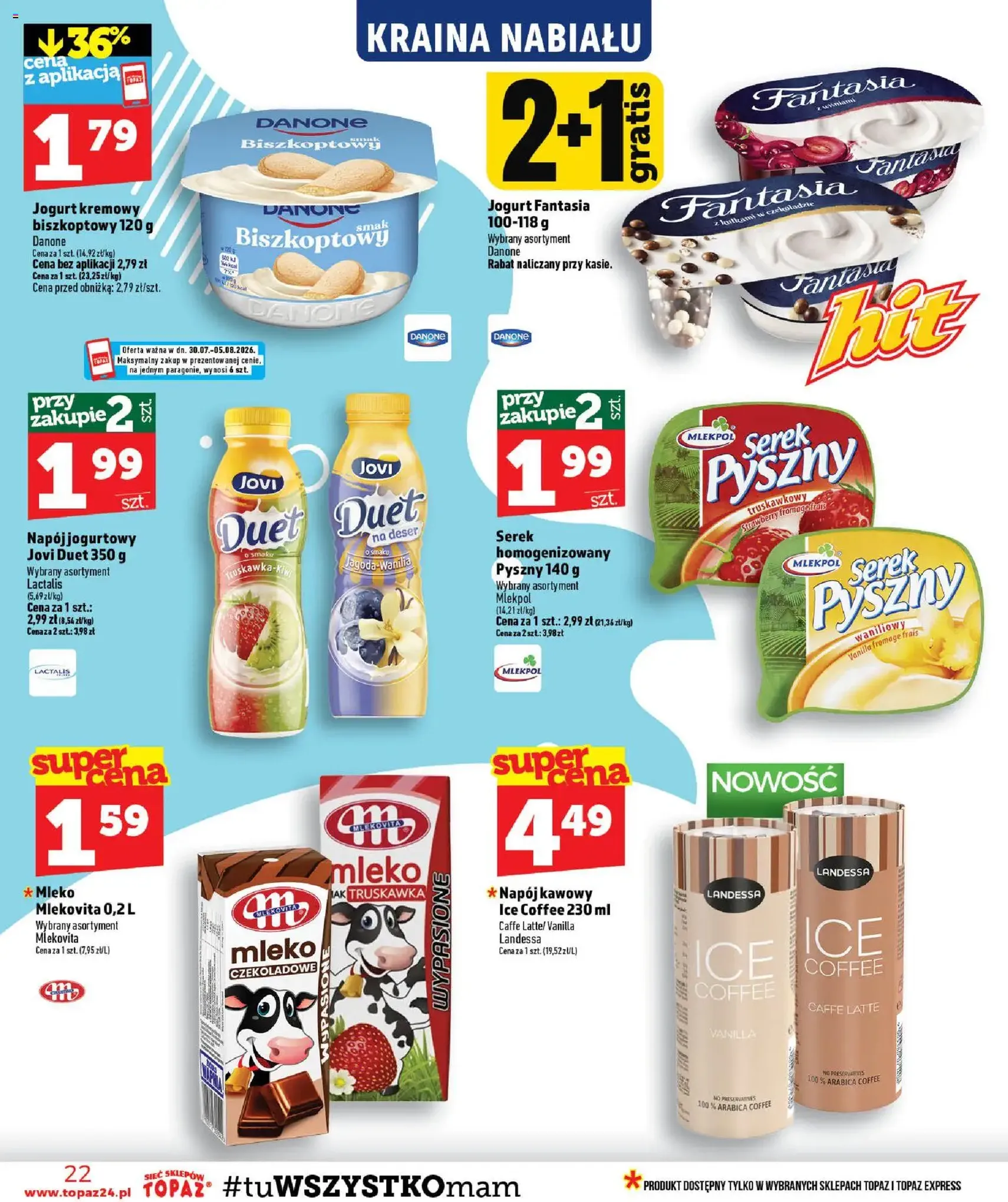 Topaz gazetka - ważny gazetka od 30.07.2026 strona 22 z 48