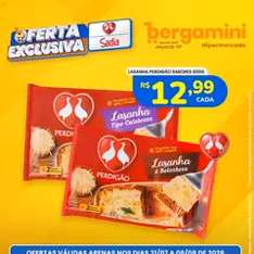 Supermercado Bergamini ofertas Sadia e a Perdigão - pré-visualização do folheto, válido a partir de 31/07/2026