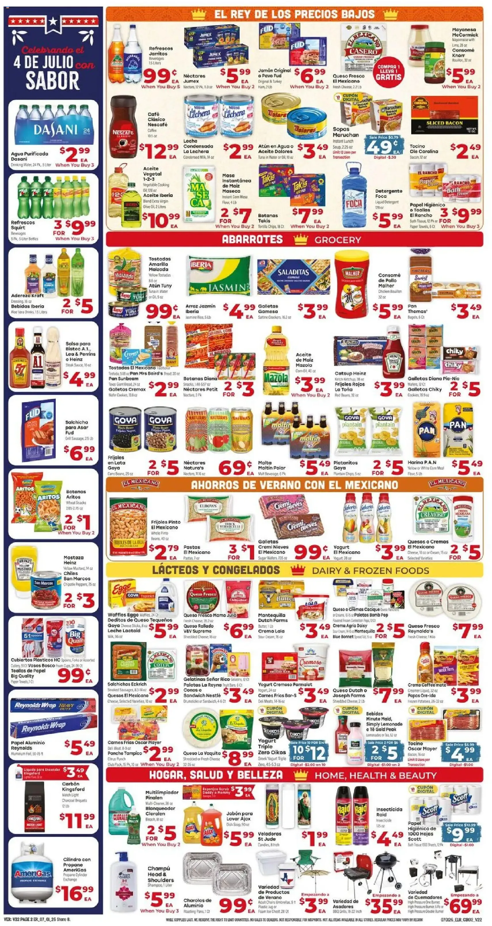 El Rancho Weekly Ad - valid flyer from 07/01/2026, page 2 of 4