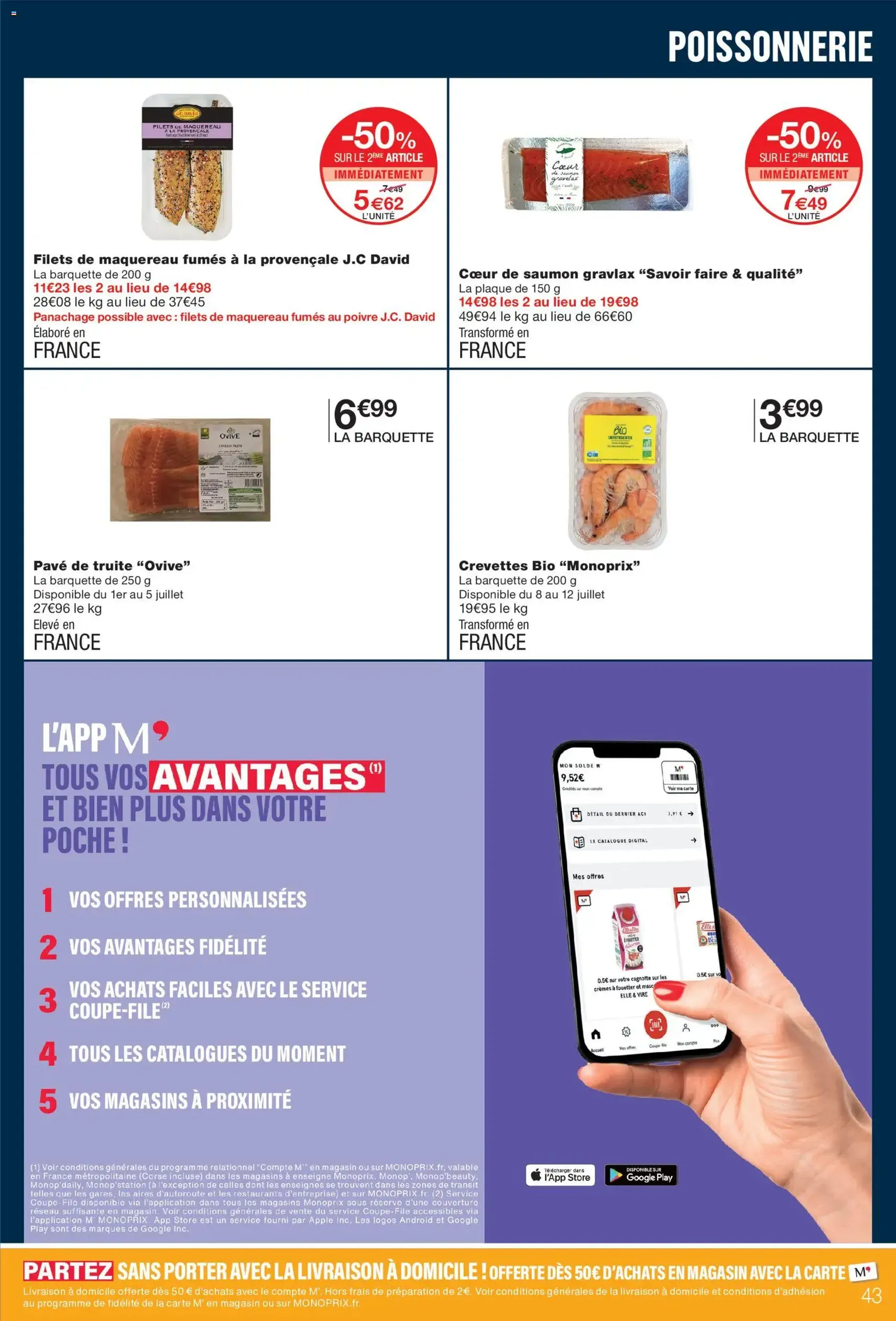 Monoprix catalogue - brochure valable à partir du 30/06/2026, page 43 sur 58