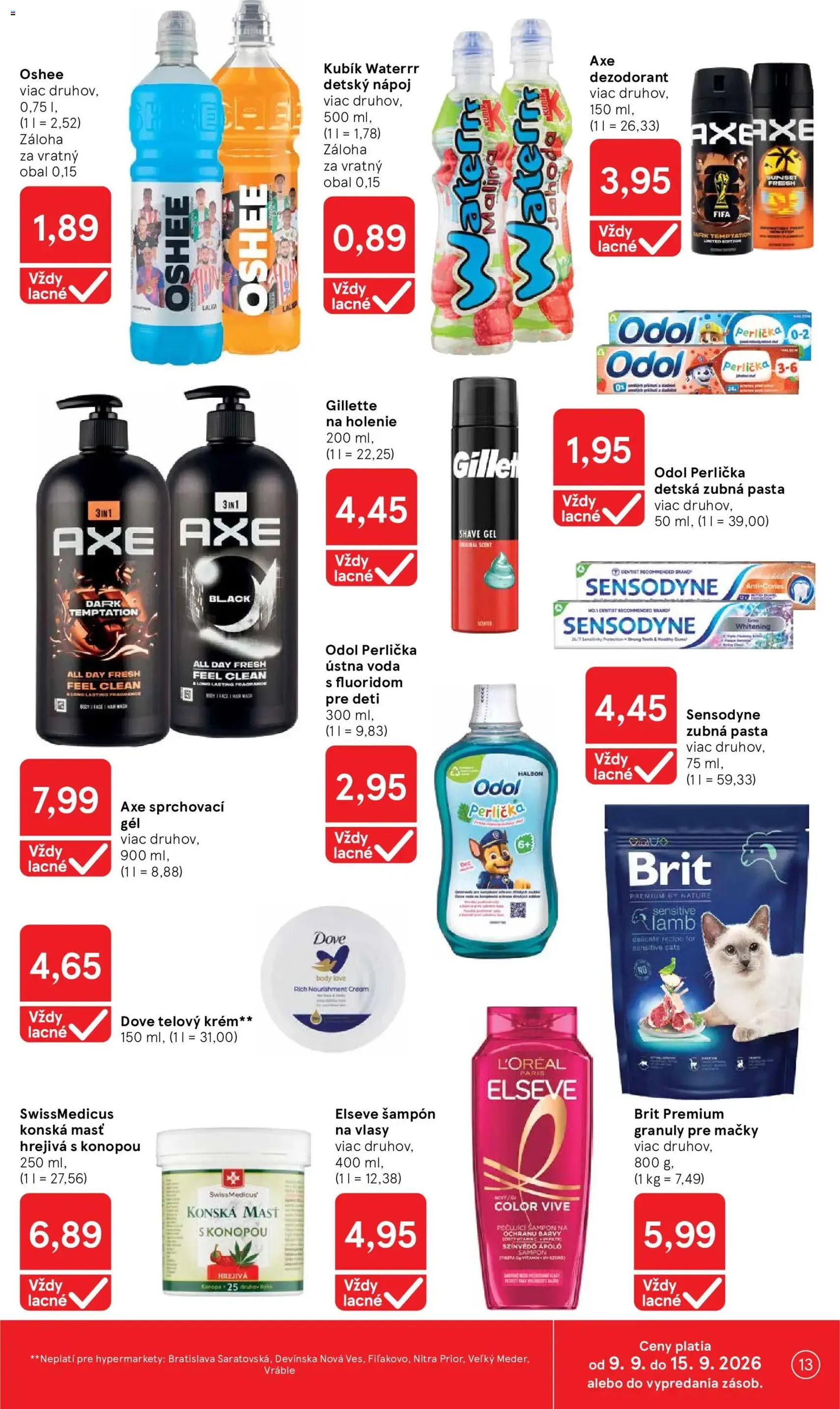 Tesco Hypermarket - leták - platný leták od 09.09.2026 strana 13 z 46