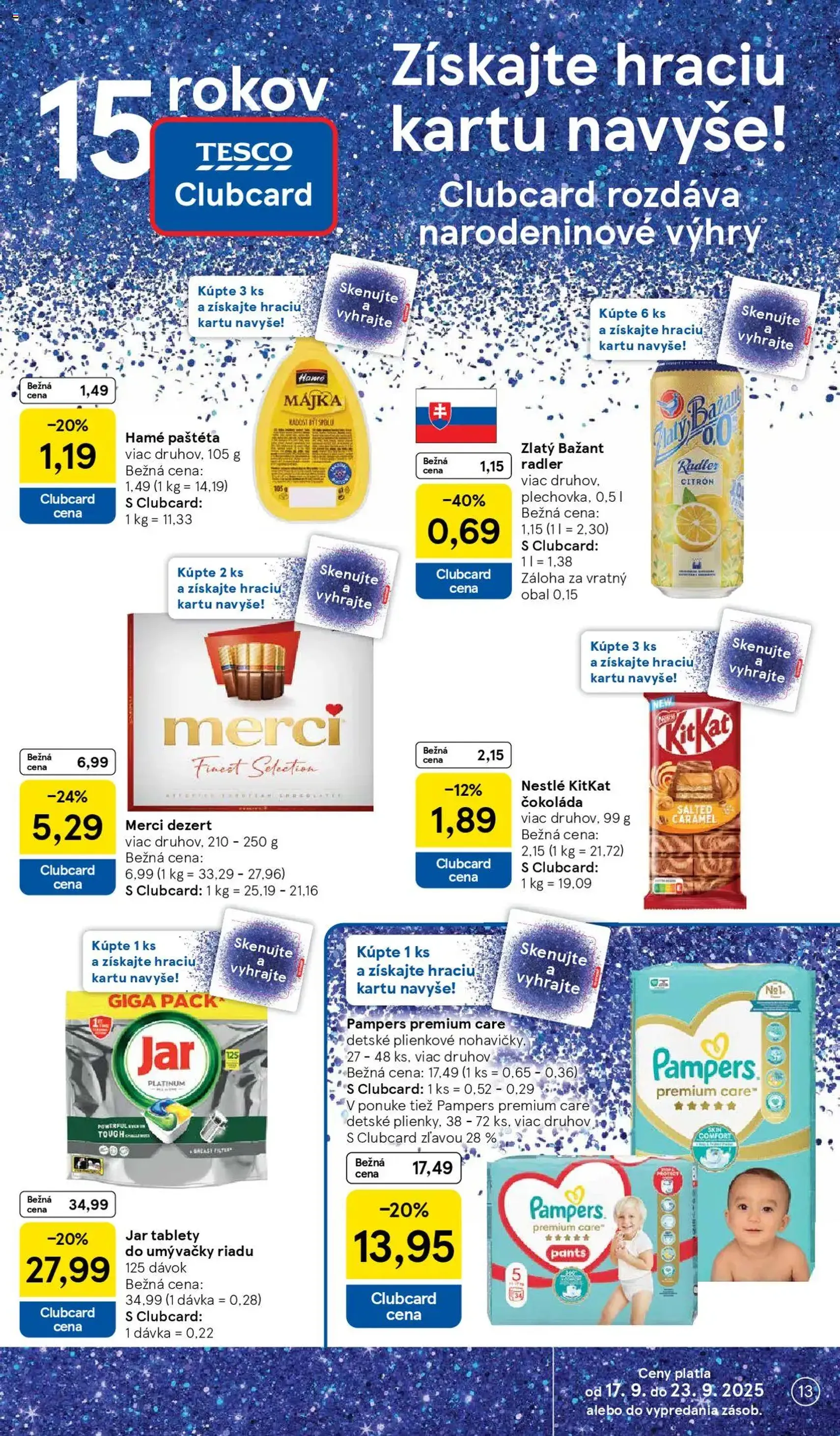 Tesco Hypermarket - leták - platný leták od 17.09.2025 strana 13 z 35