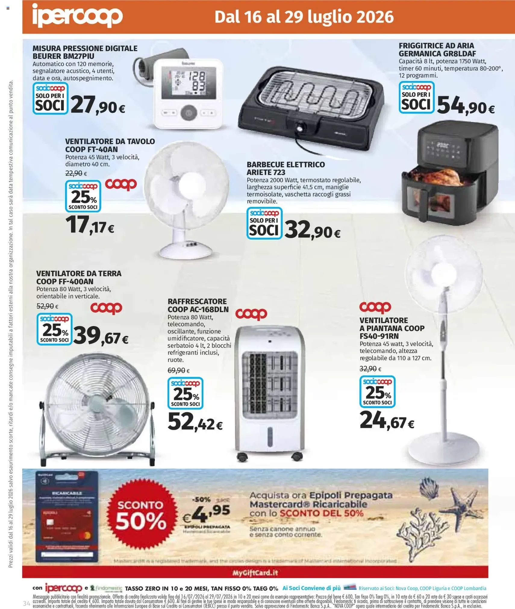 Ipercoop volantino - volantino valido dal 16/07/2026 pagina 34 di 50