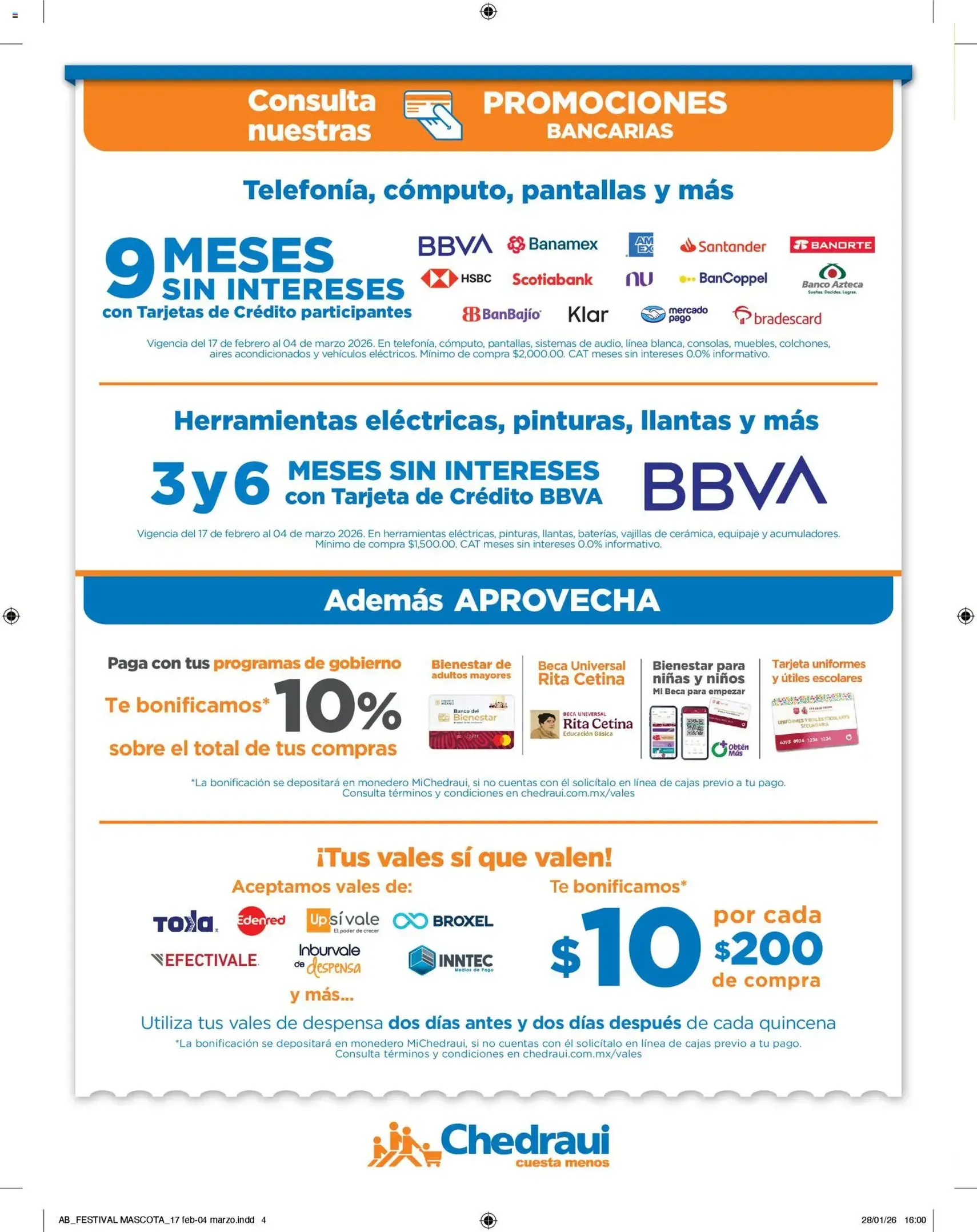 Chedraui folleto - folleto válido desde 17/02/2026 página 4 de 8