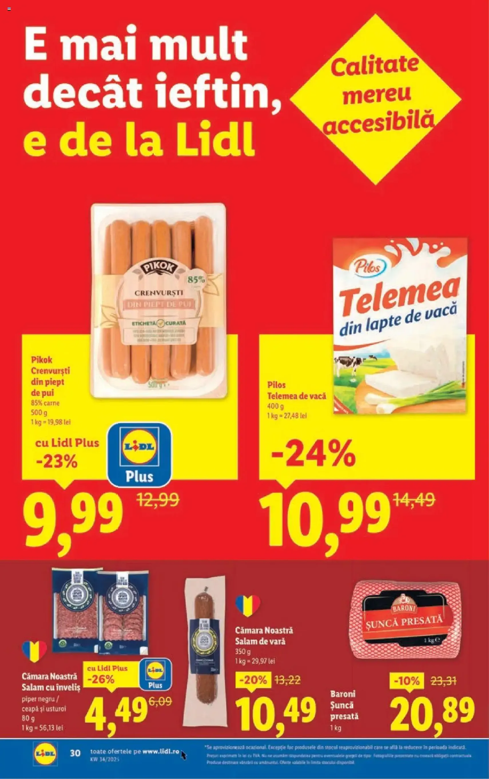 Catalog Lidl - cataloage valabile începând cu 18.08.2025 pagina 30 din 40