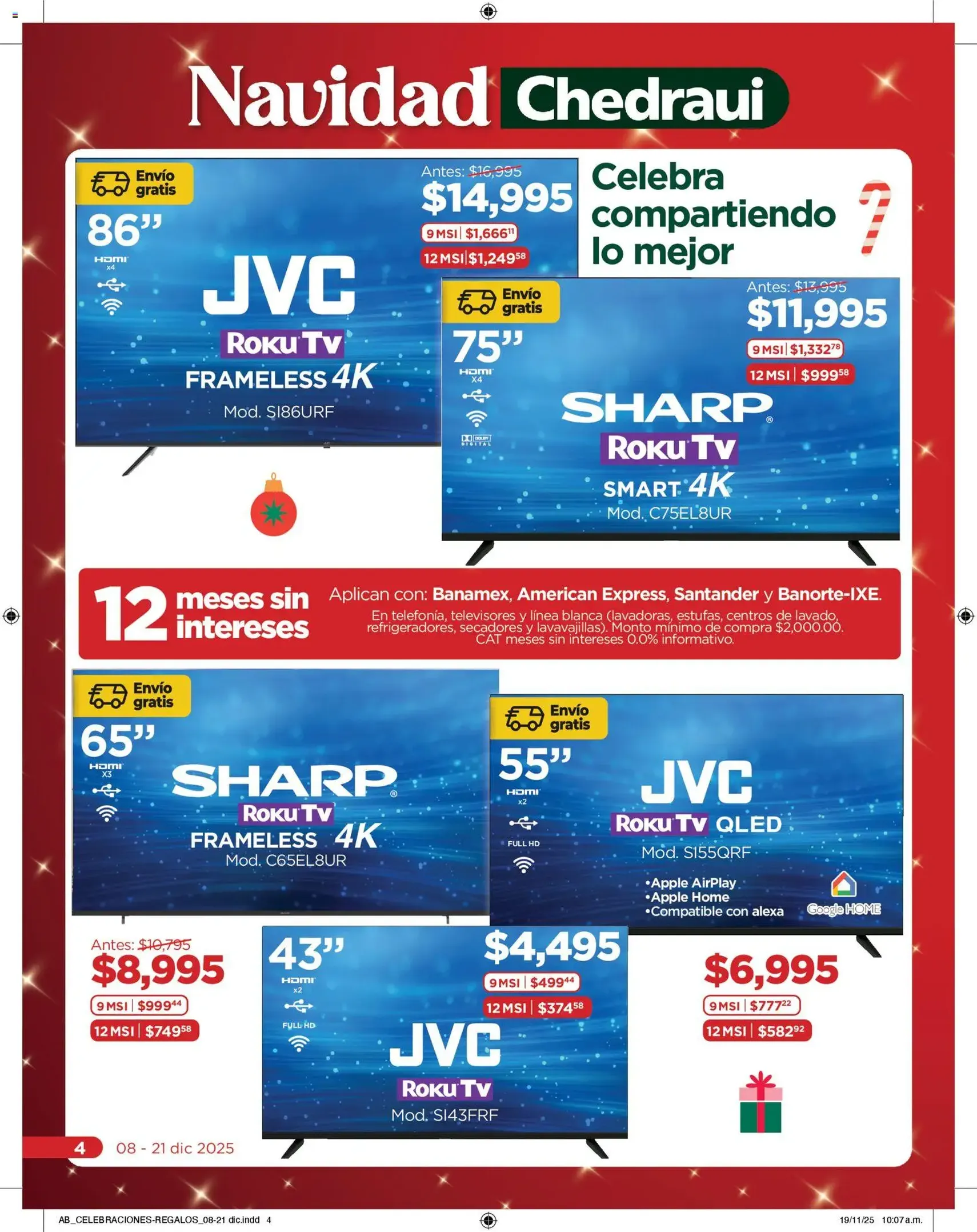 Chedraui folleto - folleto válido desde 08/12/2025 página 4 de 16