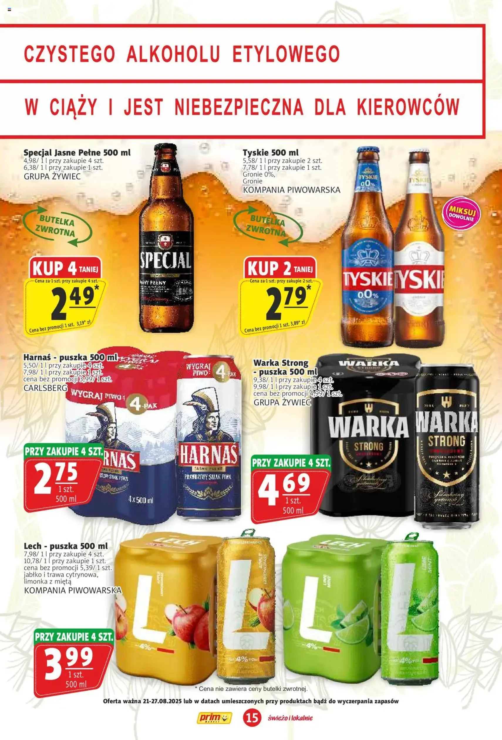 Prim Market Gazetka - ważny gazetka od 21.08.2025 strona 15 z 16