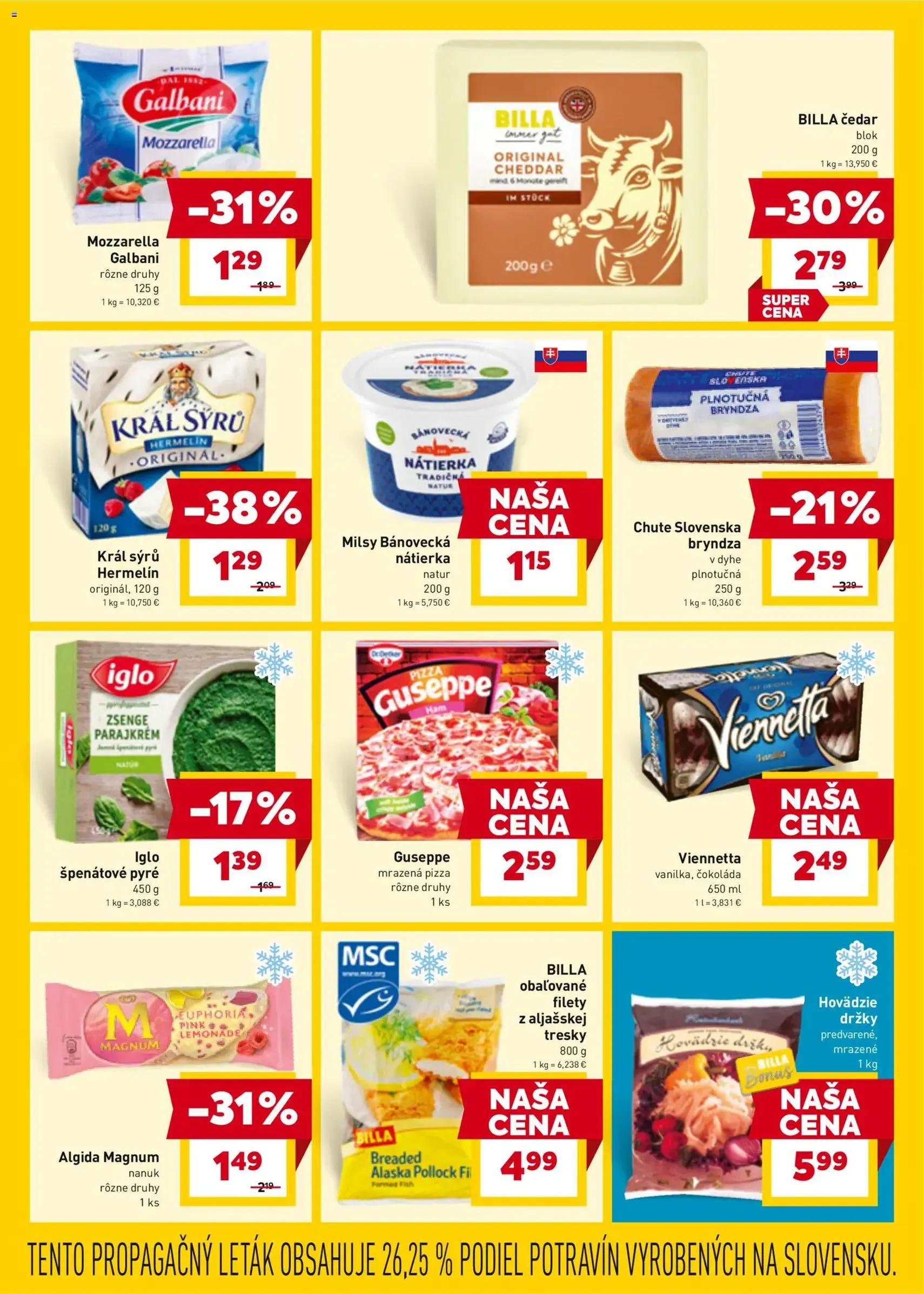 Billa leták - platný leták od 30.03.2026 strana 15 z 29