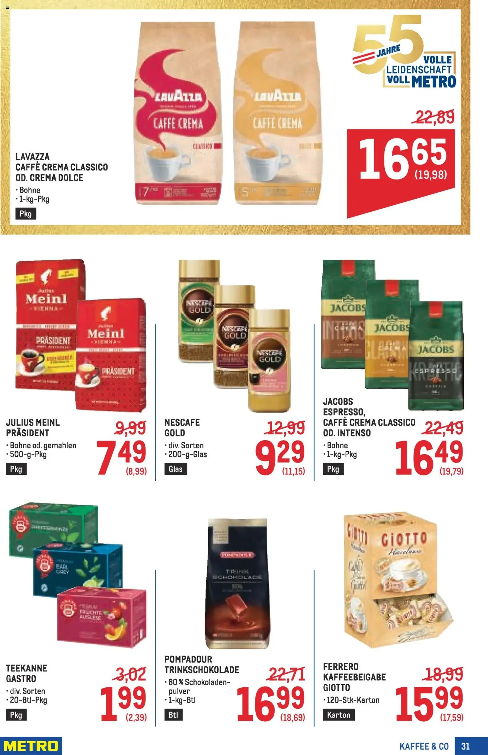 Metro Profi - Gültiger Prospekt ab 19.03.2026, Seite 31 von insgesamt 64