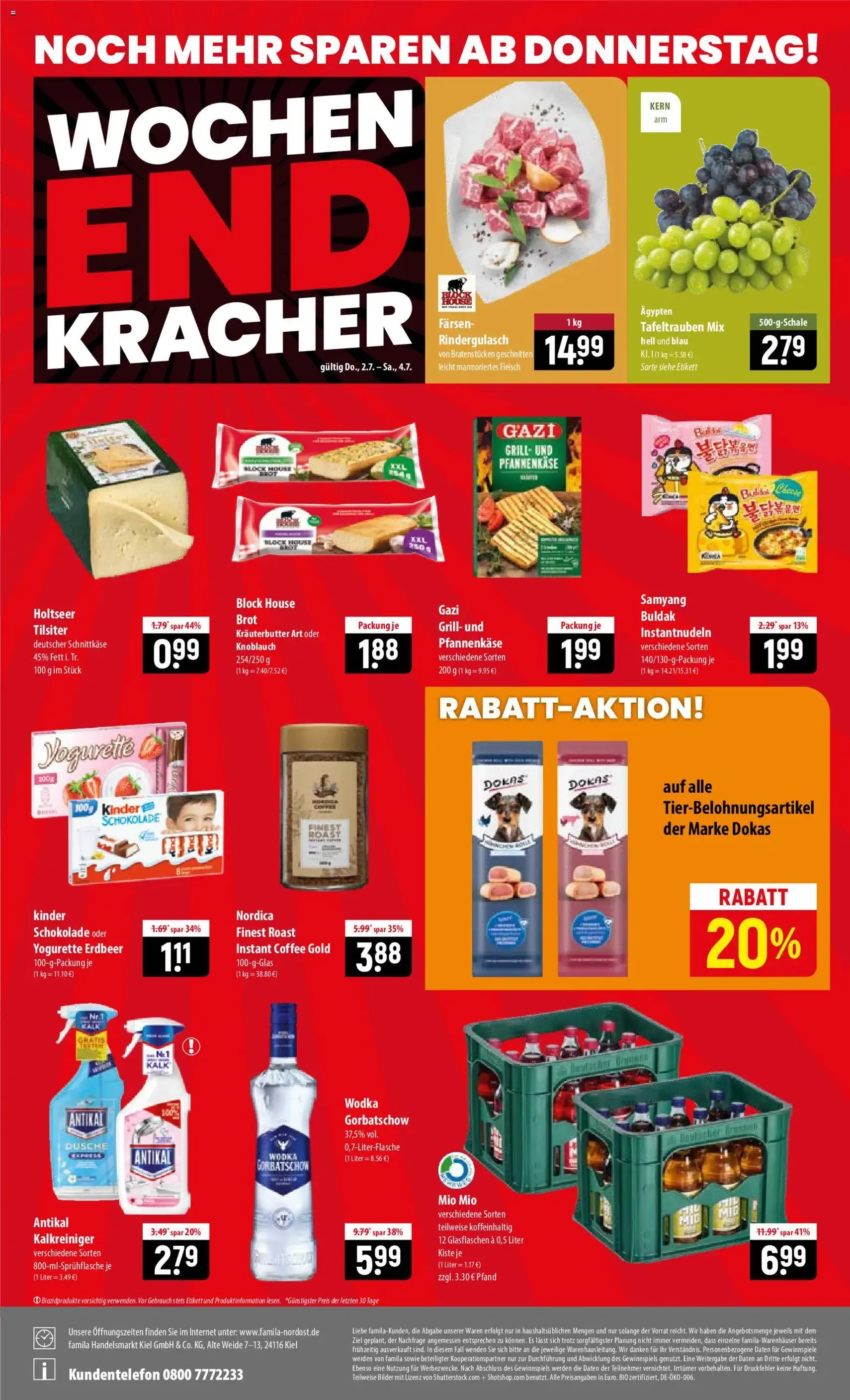 Famila Prospekt - Gültiger Prospekt ab 29.06.2026, Seite 24 von insgesamt 24
