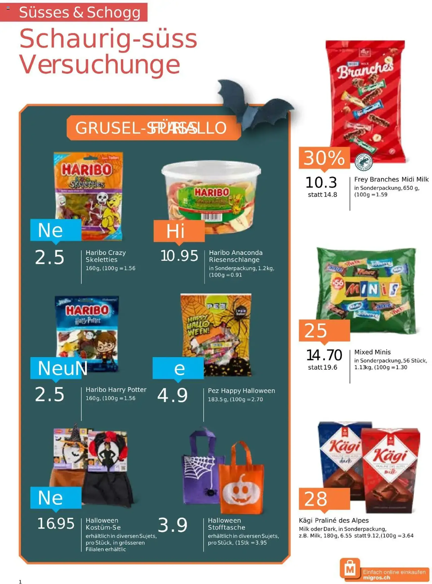 Migros Aktionen - Gültiger Prospekt ab 14.10.2025, Seite 14 von insgesamt 24 Migros Aktionen - Gültiger Prospekt ab 14.10.2025, Seite 14 von insgesamt 24