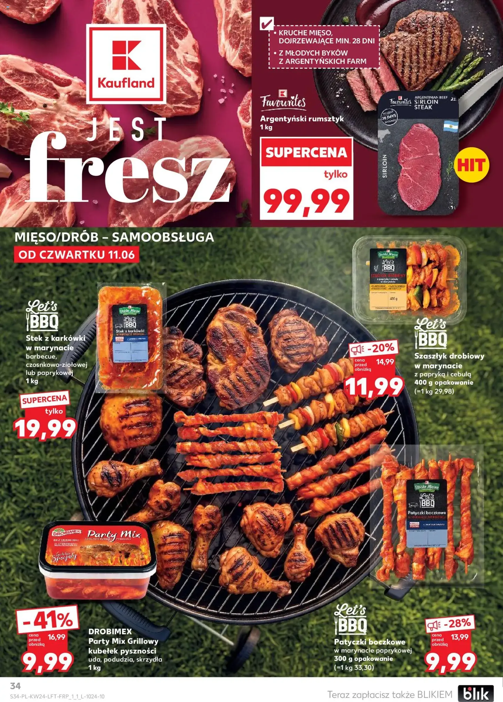 Kaufland gazetka - ważny gazetka od 11.06.2026 strona 34 z 68