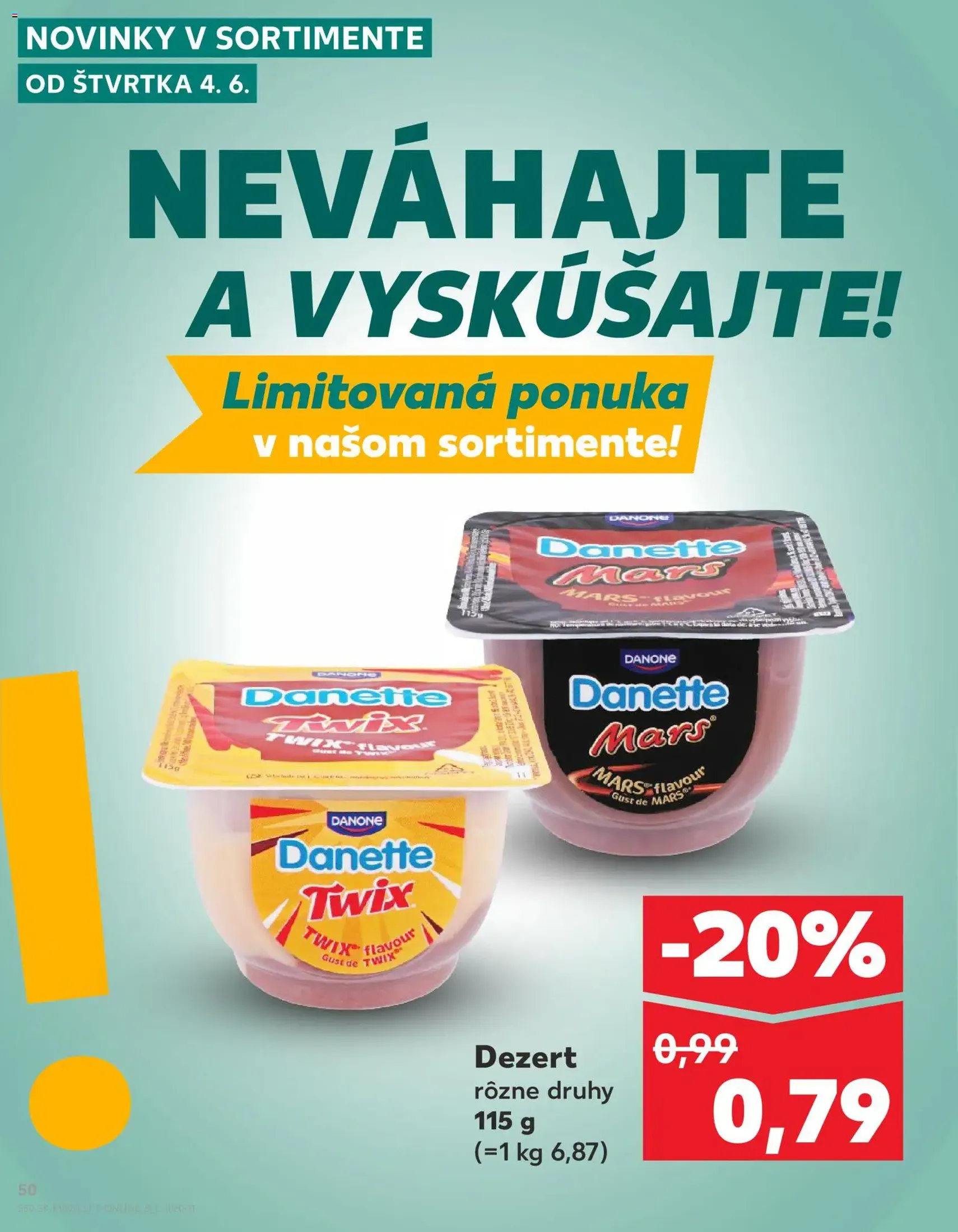 Kaufland SK akciós újság - 2026.06.04. érvényes szórólap 50 oldal 76 oldalból