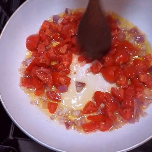 Peperoni ripieni di pane - procedimento 1