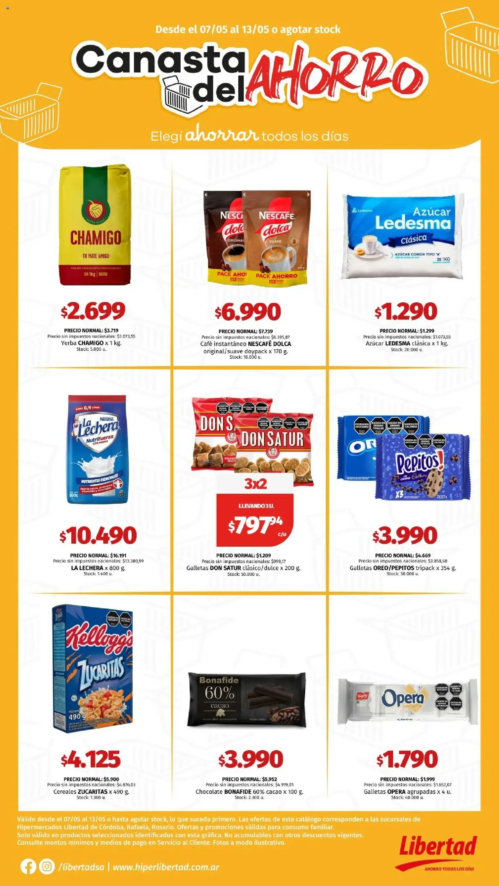 Hipermercado Libertad catálogo - folleto válido desde 07/05/2026 página 4 de 4