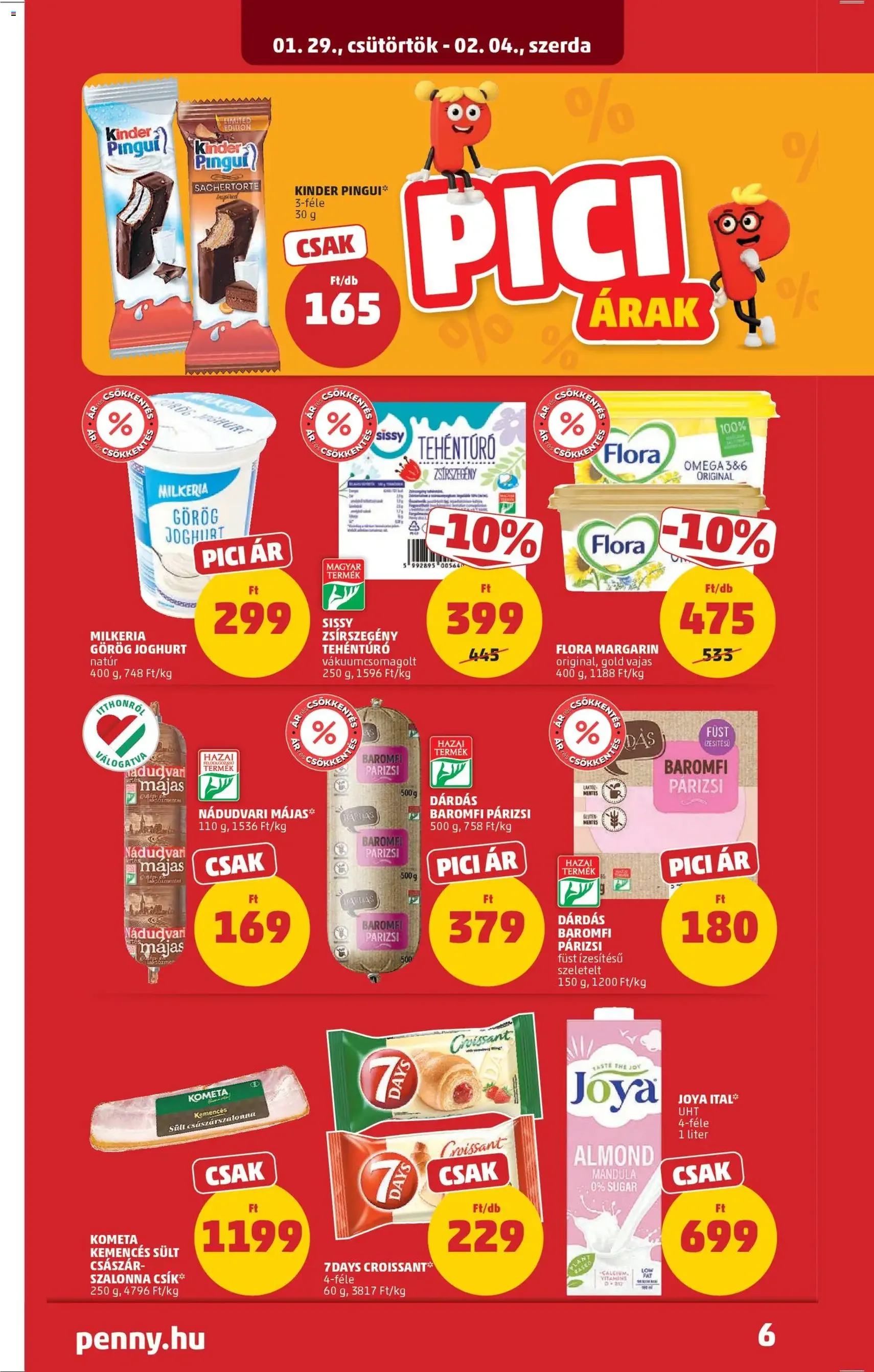 PENNY Akciós újság - 2026.01.29. érvényes szórólap 10 oldal 42 oldalból