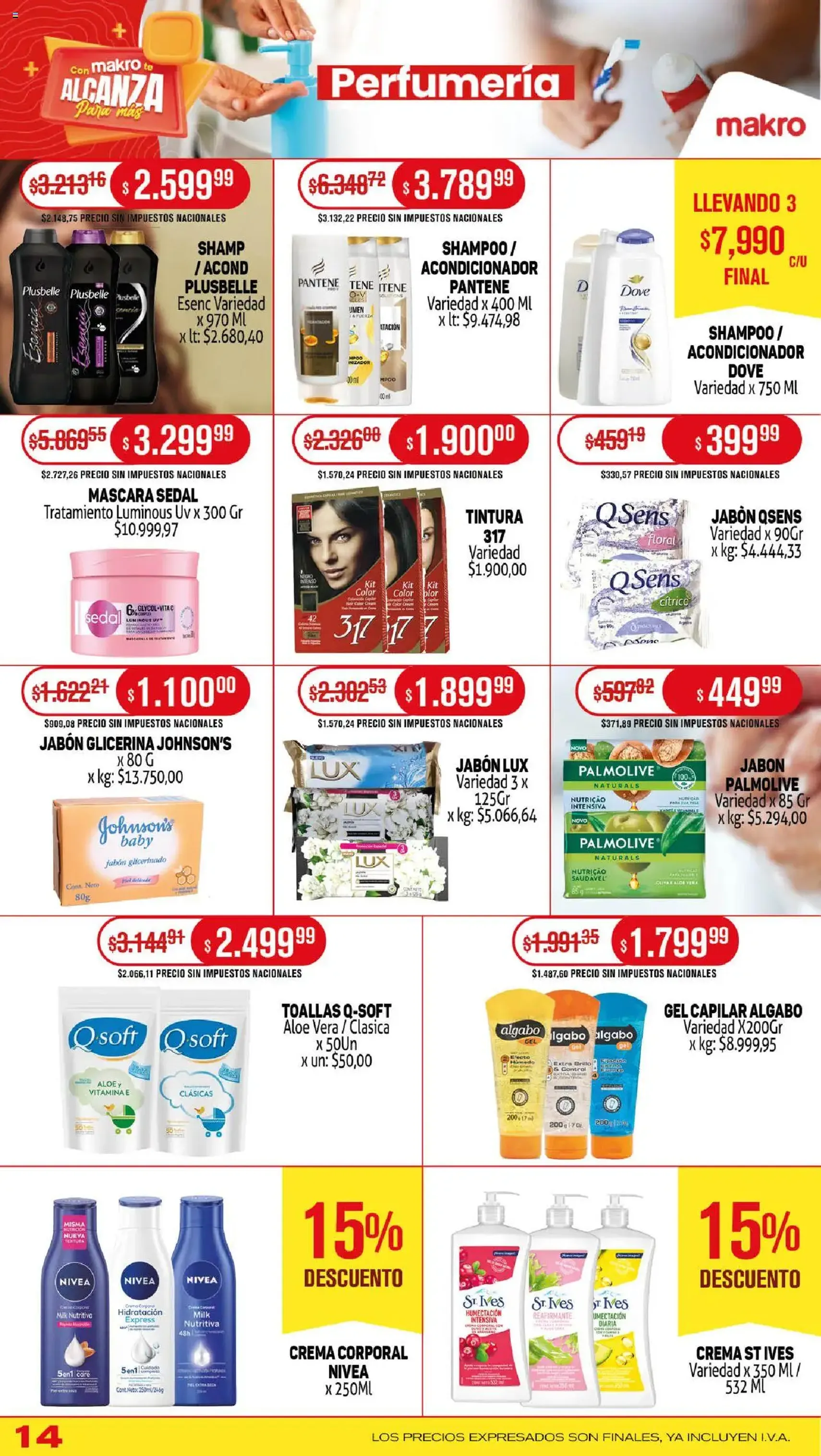 Makro ofertas - folleto válido desde 24/07/2025 página 14 de 20